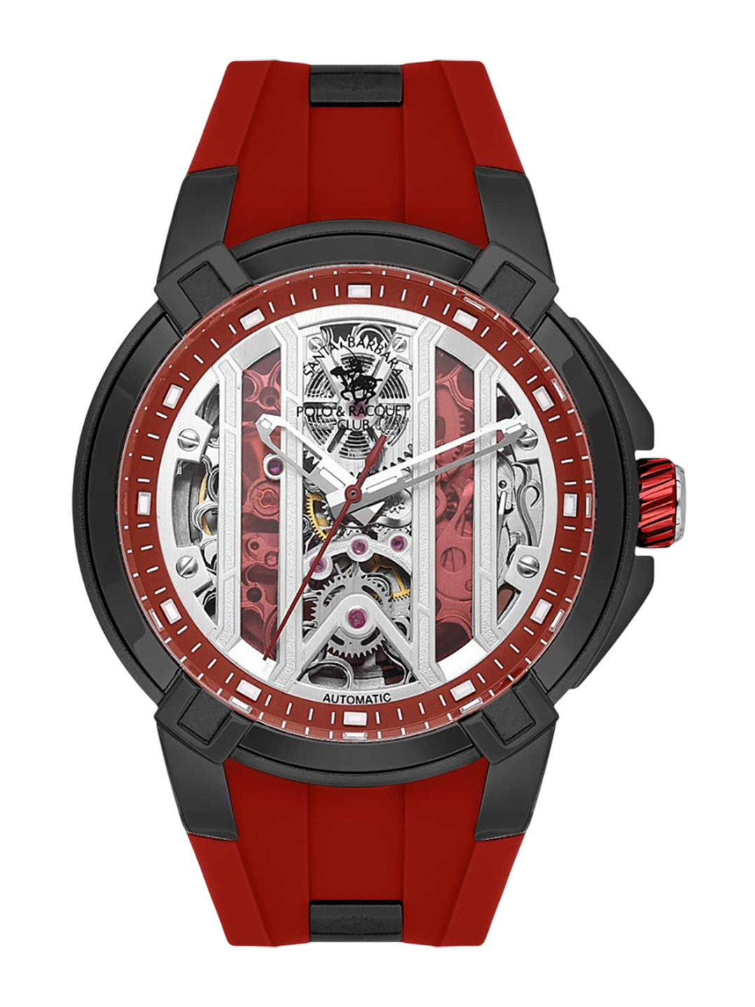 SANTA BARBARA POLO & RACQUET CLUB Men Skeleton Dial Analogue Watch SB.1.10605-5