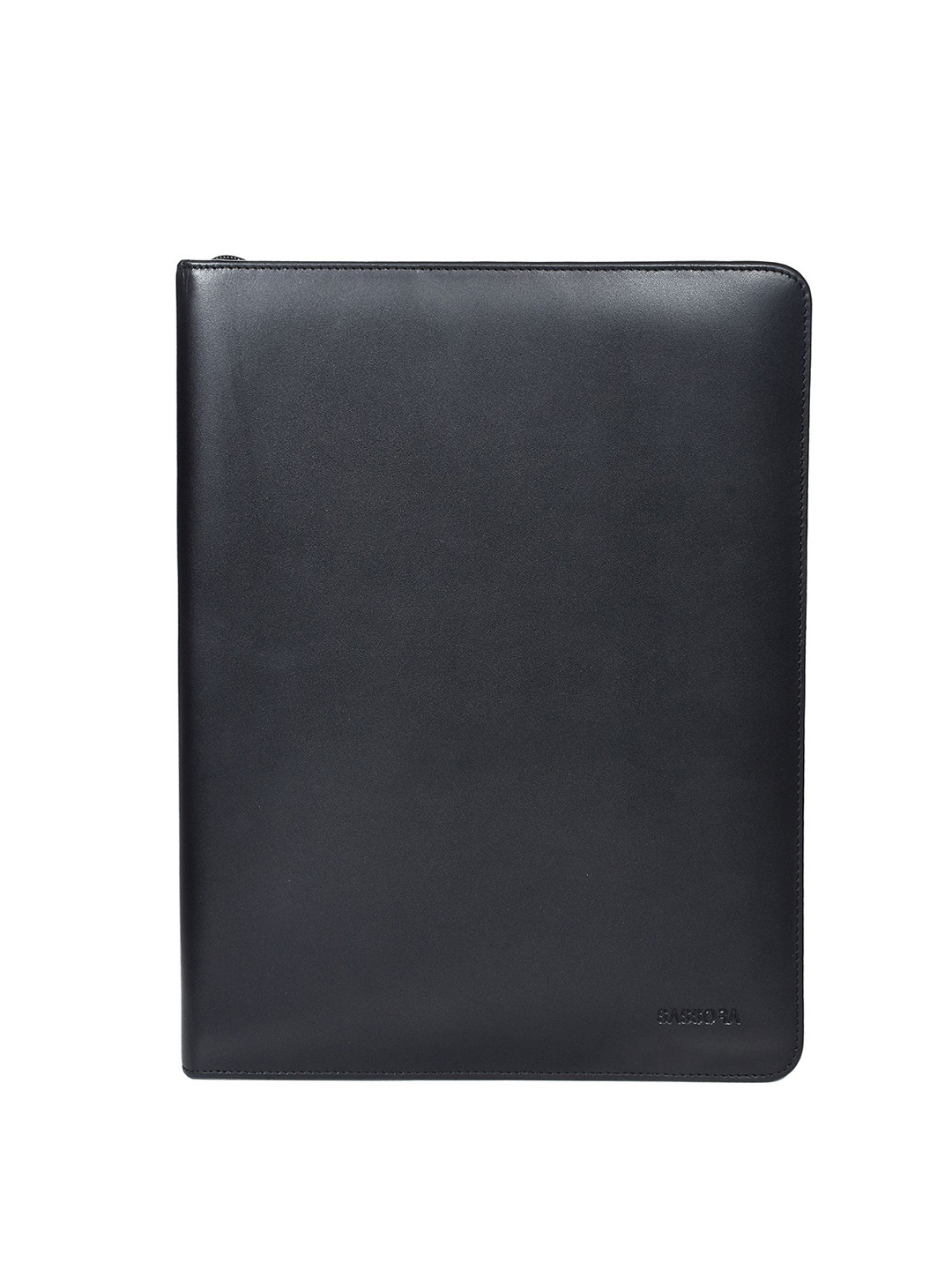 Sassora Men Premium Leather Folder Note Pad