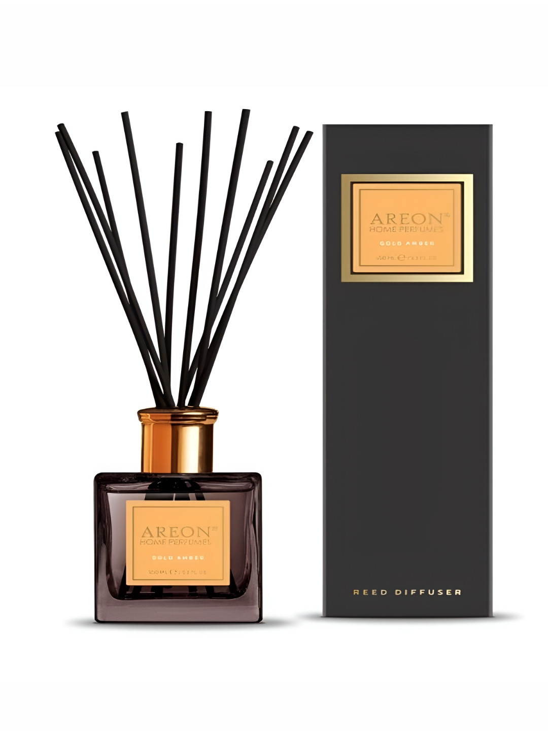 Areon Home Perfume Golden Amber Sticks - 150 ml