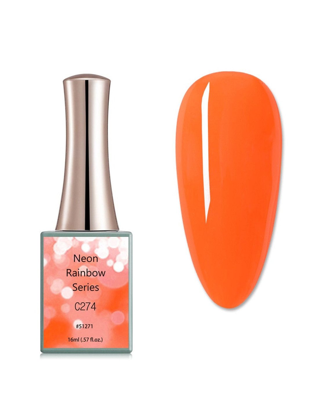 BELLE GAGA Neon Rainbow Series UV LED Gel Nail Polish - 16 ml - Shade - C274