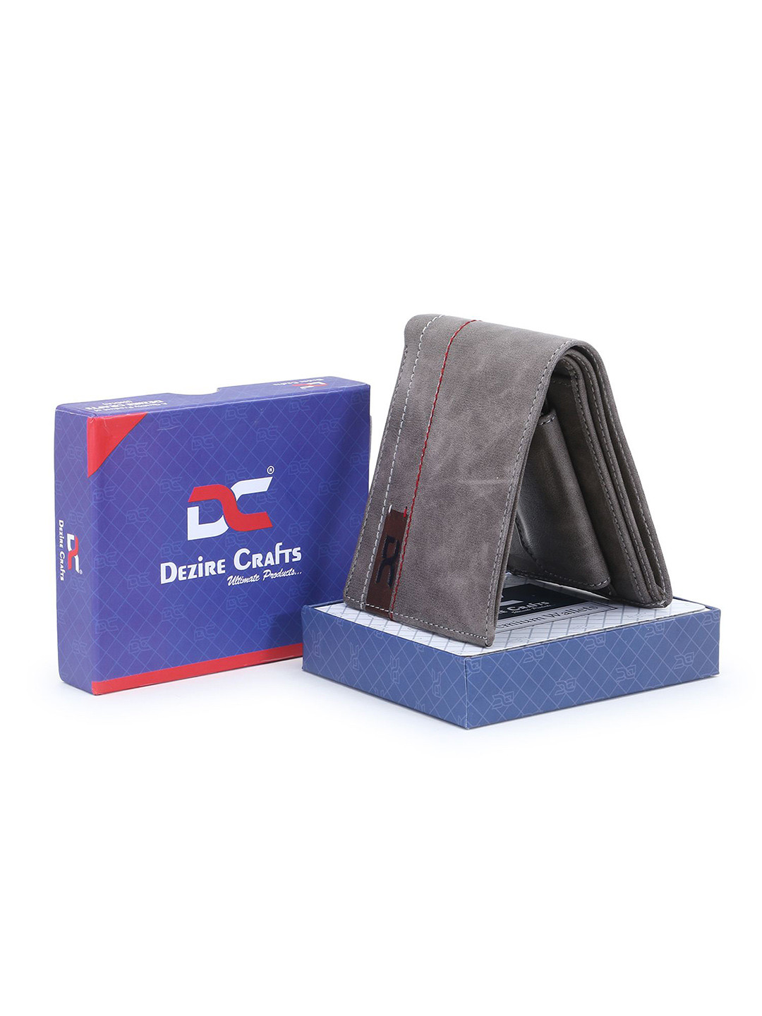 Dezire Crafts Men Solid Short Two Fold Wallet