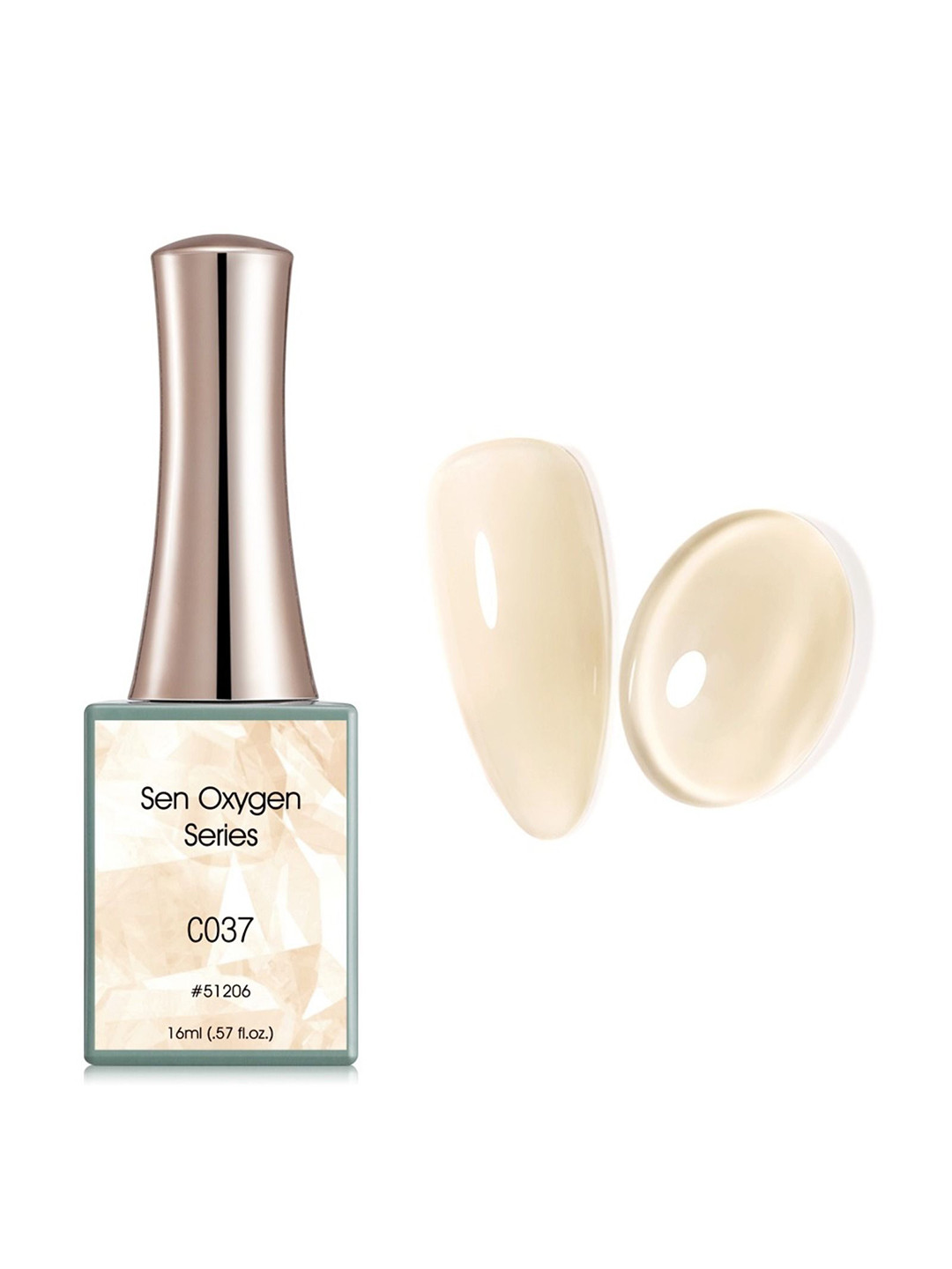 BELLE GAGA Cold Gray Series UV LED Gel Nail Polish - 16 ml - C037