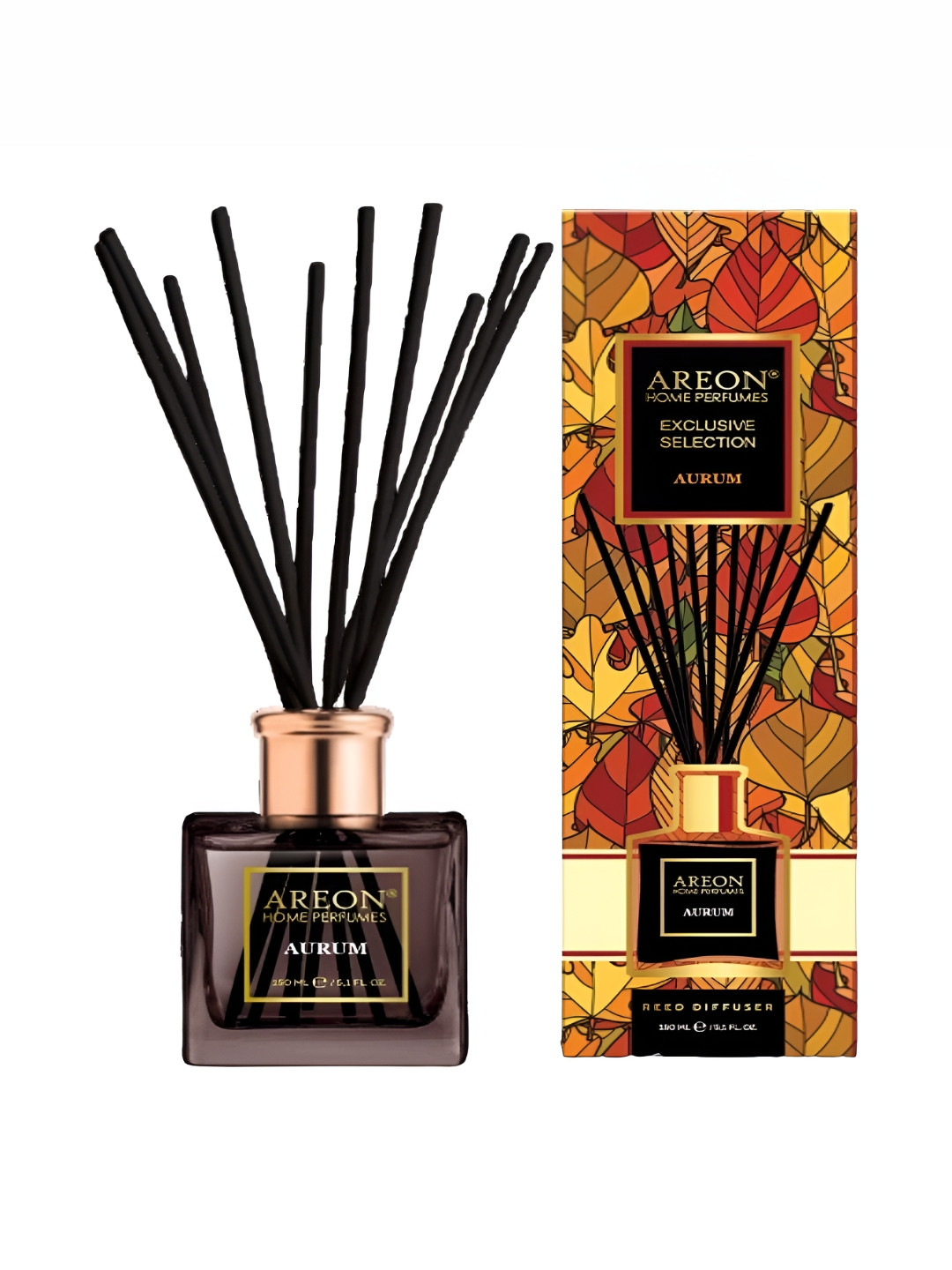 AREON Yellow & Black Aurum Home Perfume Sticks 150ml
