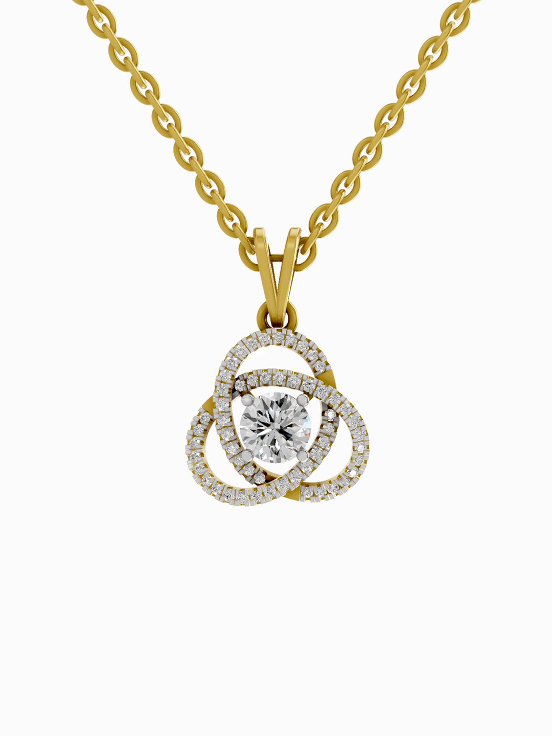 Sparkles Lab Grown Diamond Pendant 14K Gold