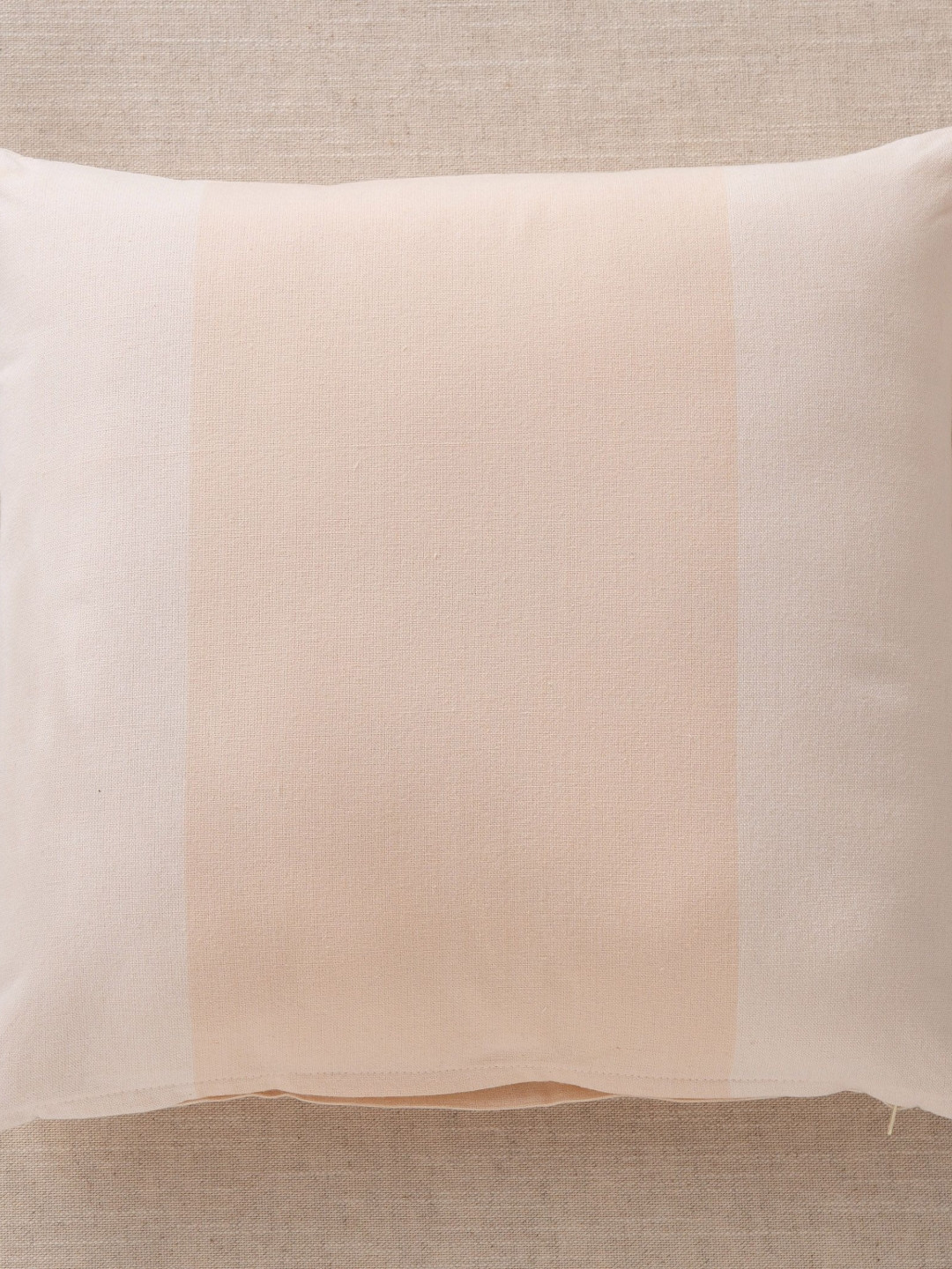 Home Centre Spinel Panel Beige Square-Shaped Pre-Filled Cushion