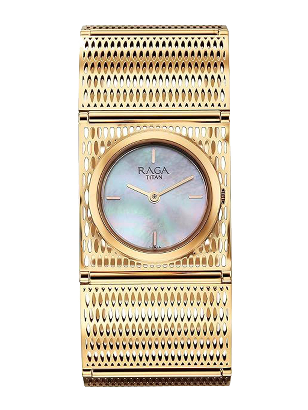 Titan Raga MOP Dial Stainless Steel Strap Watch For Women - 2770WM01