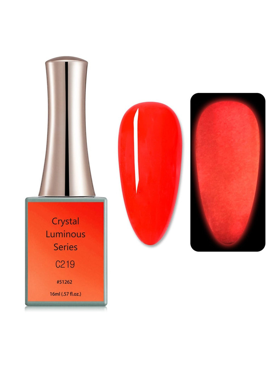 BELLE GAGA Luminous Series UV LED Gel Nail Polish - 16 ml - Shade - C219