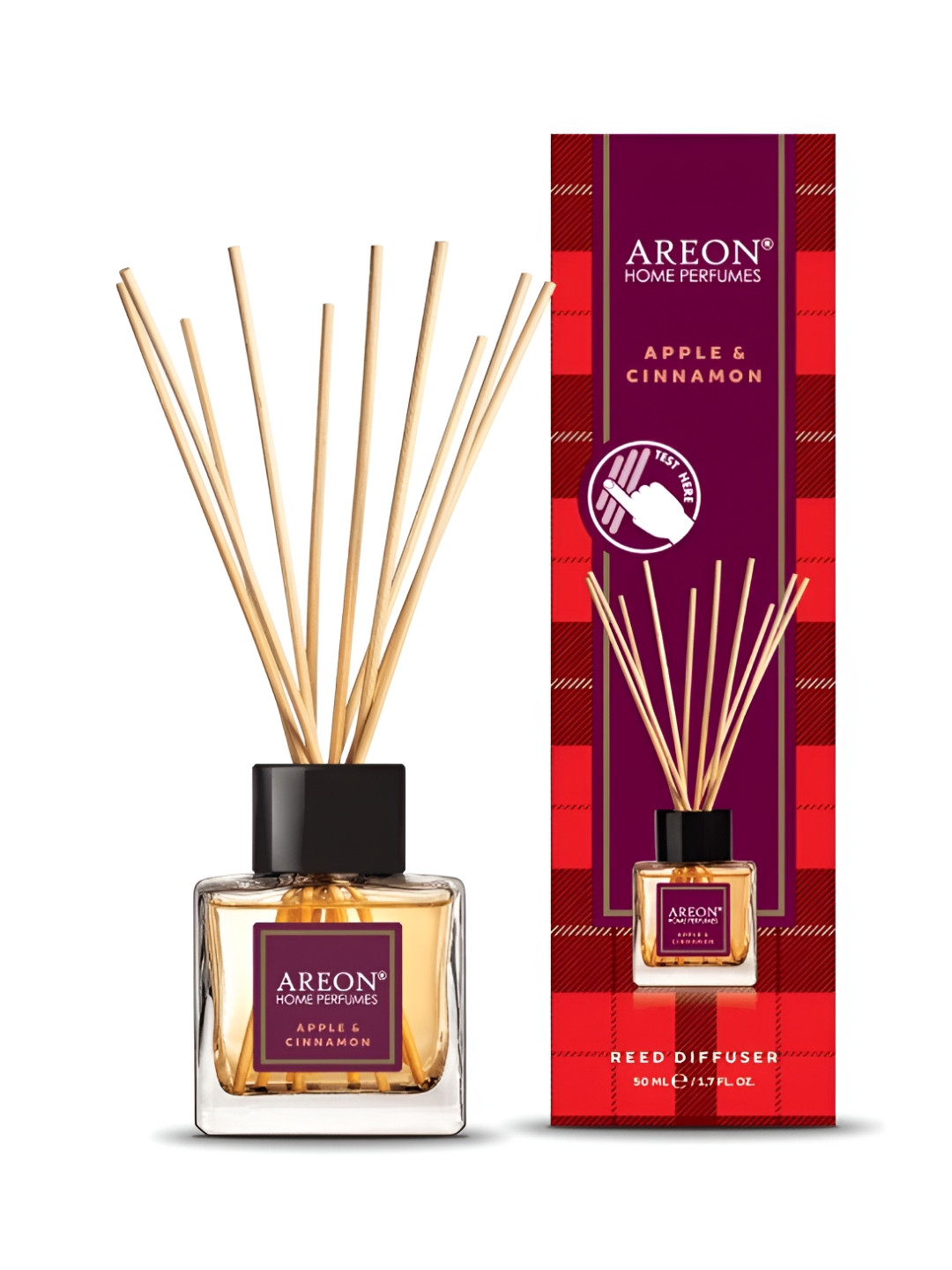 AREON Red & Beige Apple & Cinnamon Home Perfume Sticks 50 ml