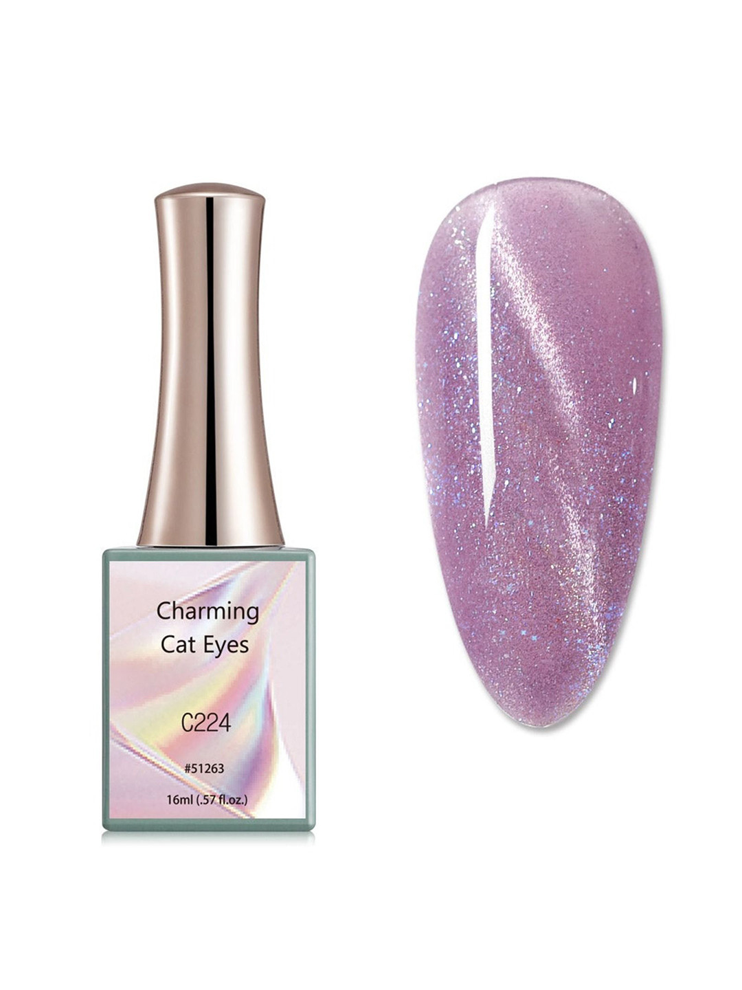 BELLE GAGA Charming Cat Eye Series Gel Nail Polish - 16 ml - C224