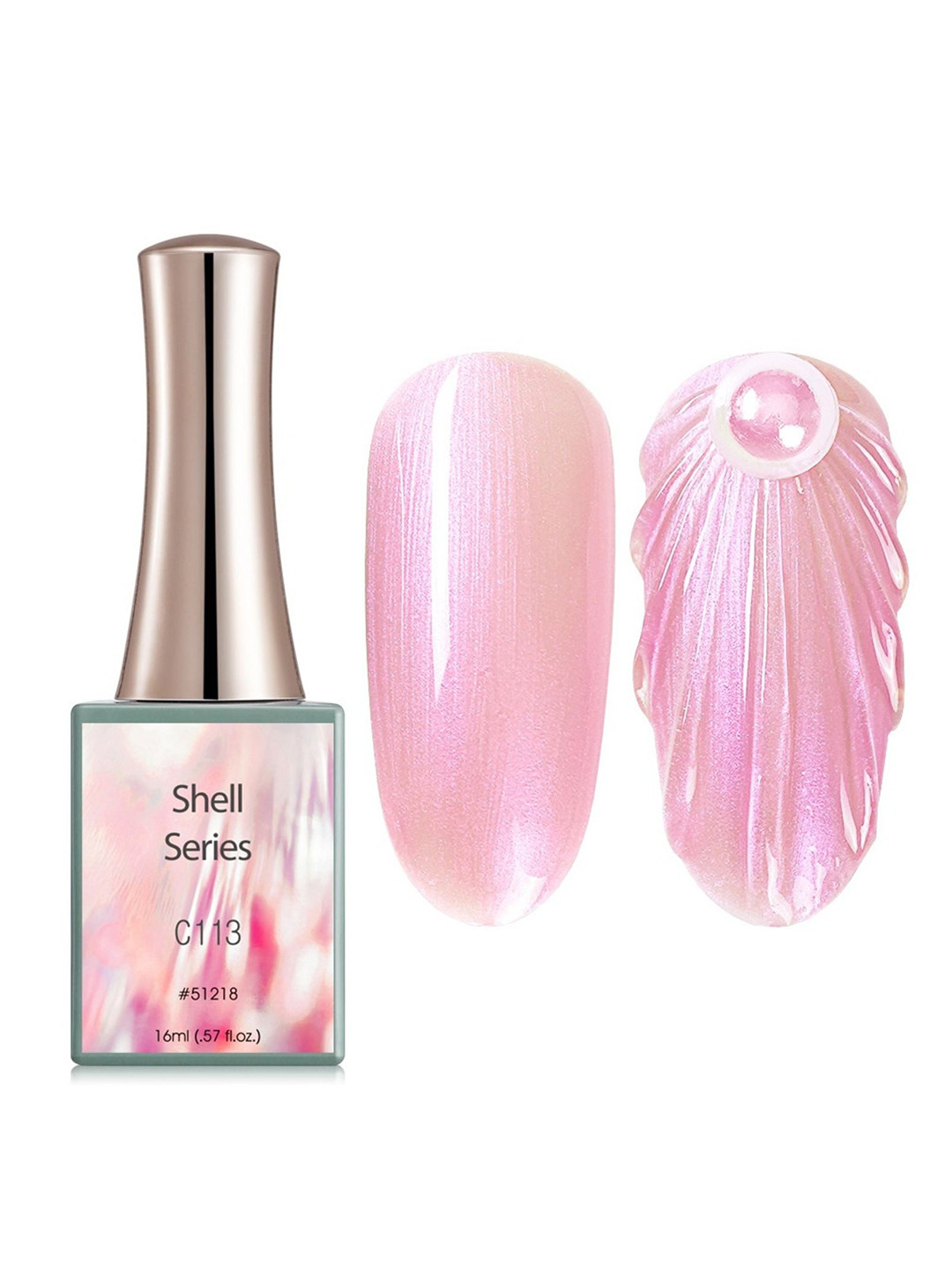 BELLE GAGA Shell Series UV LED Gel Nail Polish - 16 ml - Shade - C113
