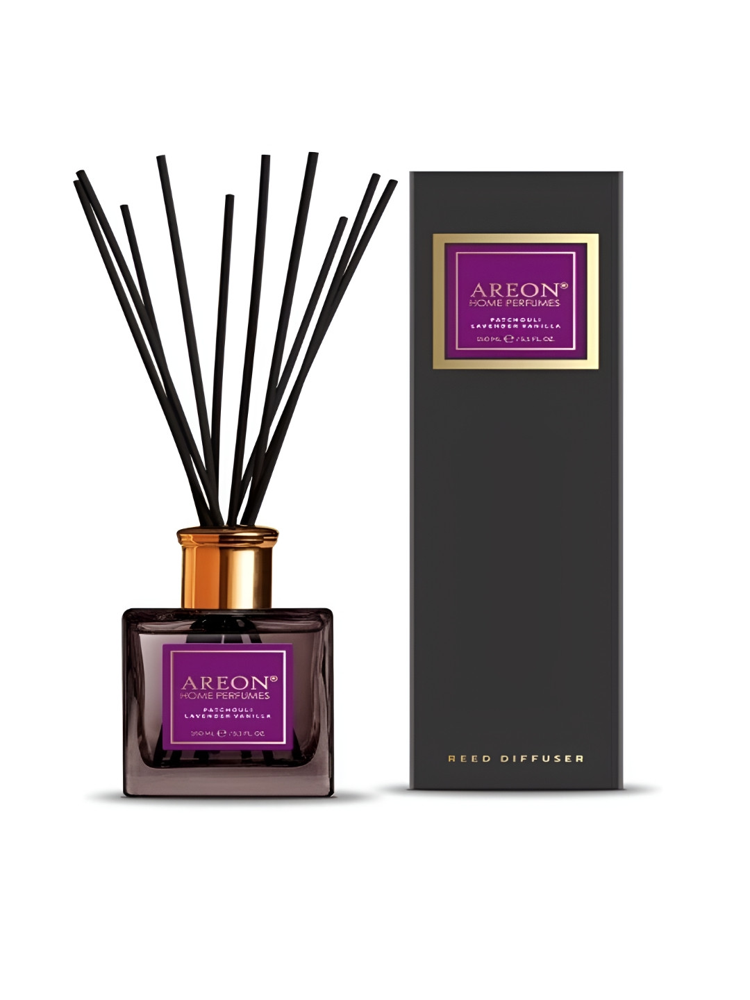 AREON Purple & Black Patchouli, Lavender & Vanilla Home Perfume Sticks 150ml