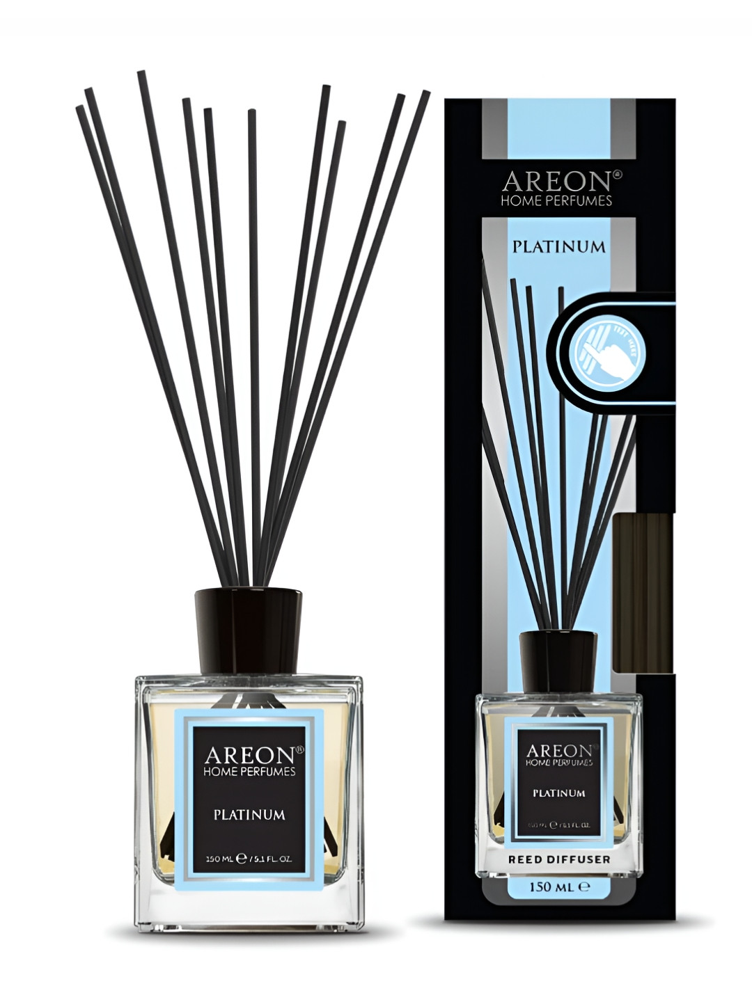 AREON Black & Blue Platinum Home Perfume Sticks 150 ml