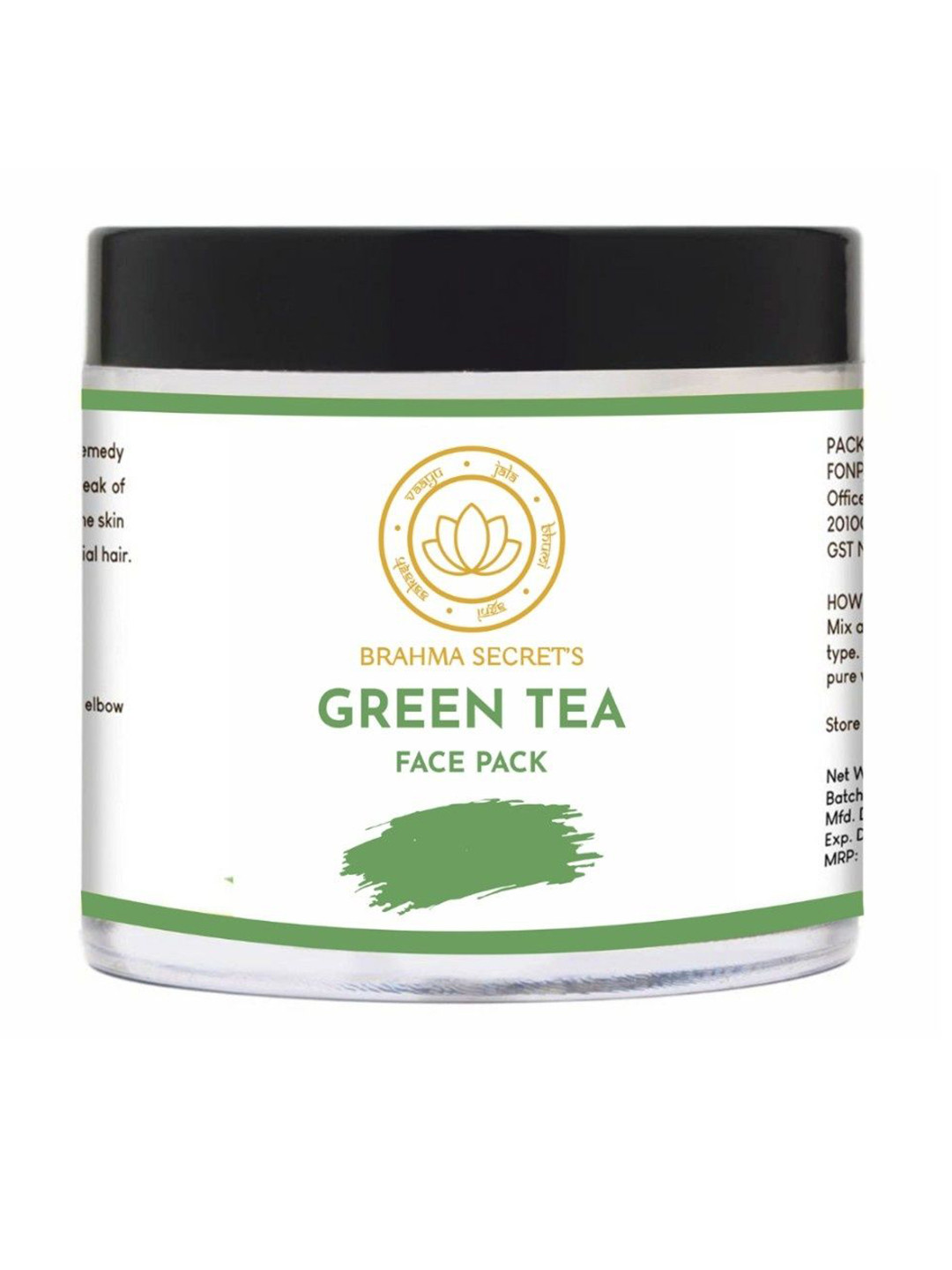 Brahma Secret's Green Tea Face Pack - 50 g