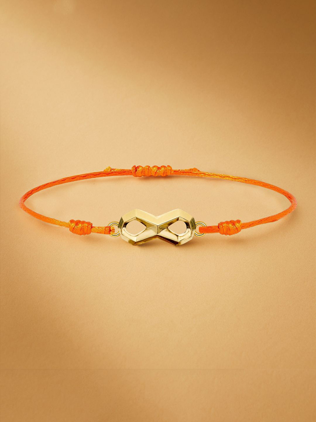 MINUTIAE  Infinity Charm Thread Rakhi