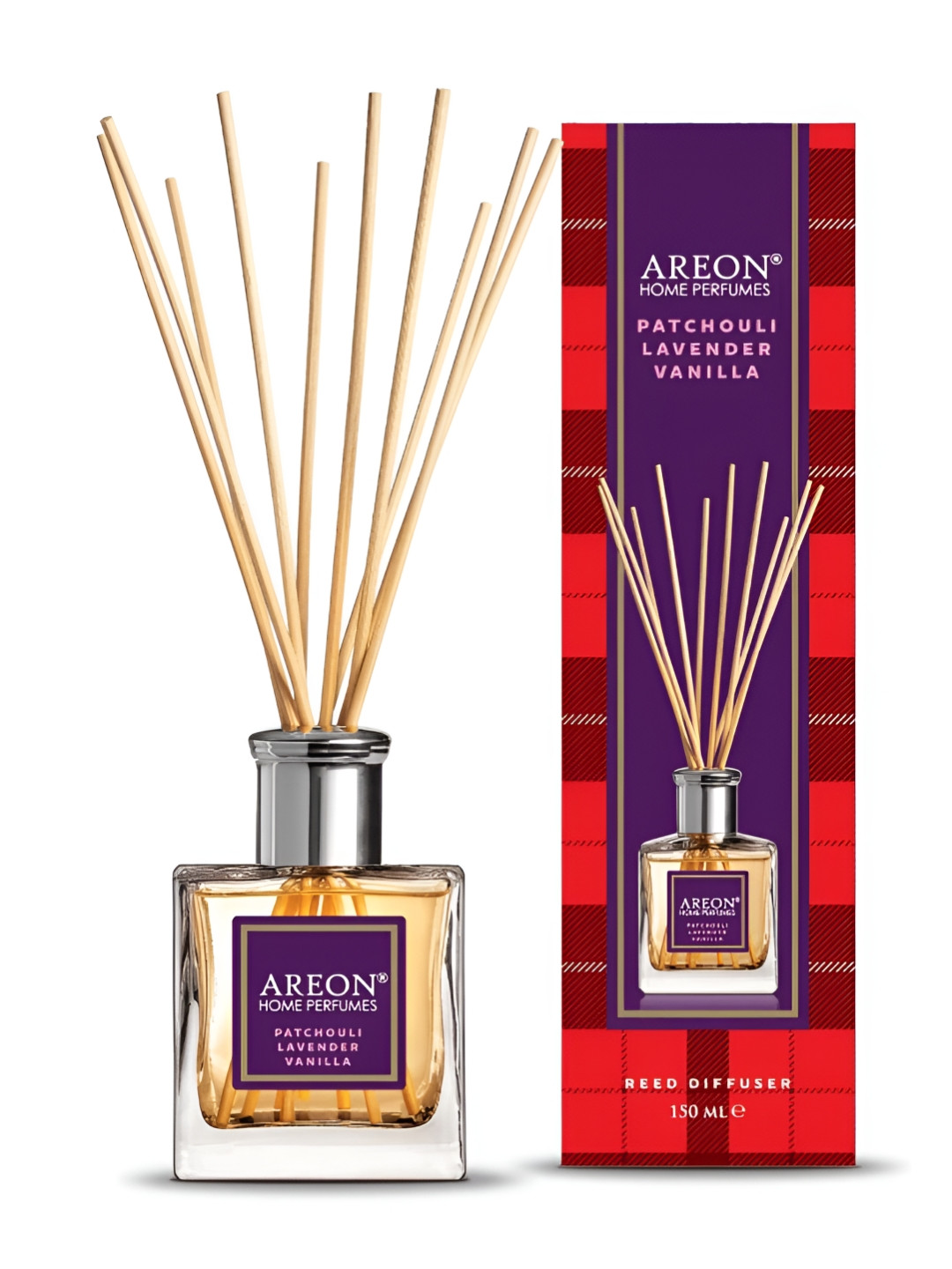 AREON Purple & Beige Patchulli-Lavender-Vanilla Home Perfume Sticks 150 ml