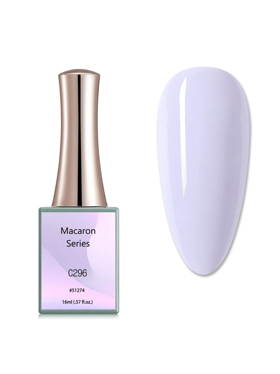 BELLE GAGA Macaron Series UV LED Gel Nail Polish - 16 ml - Shade - C296