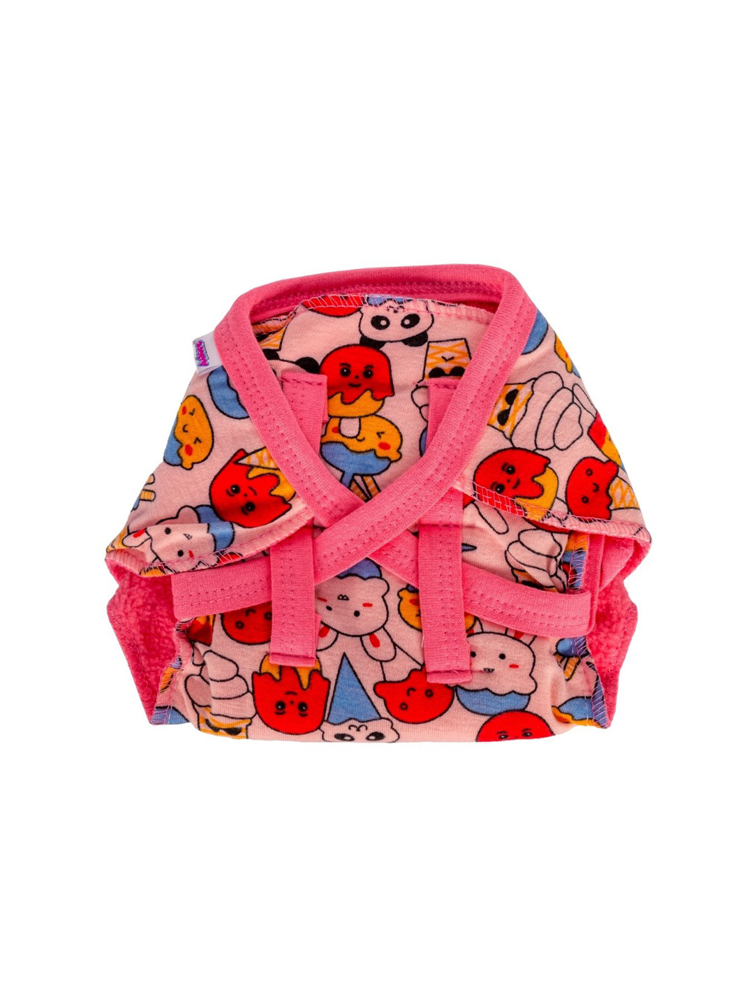 Adore Infants Candy Printed Skin Friendly Tie Knot Cotton Langot