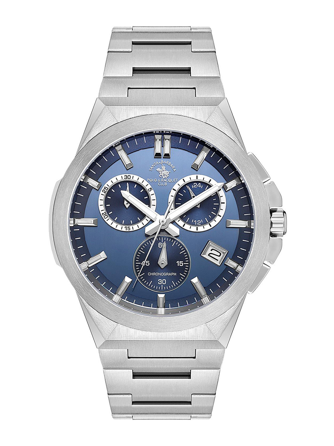 SANTA BARBARA POLO & RACQUET CLUB Men Stainless Steel Straps Analogue Watch SB.1.10633-2