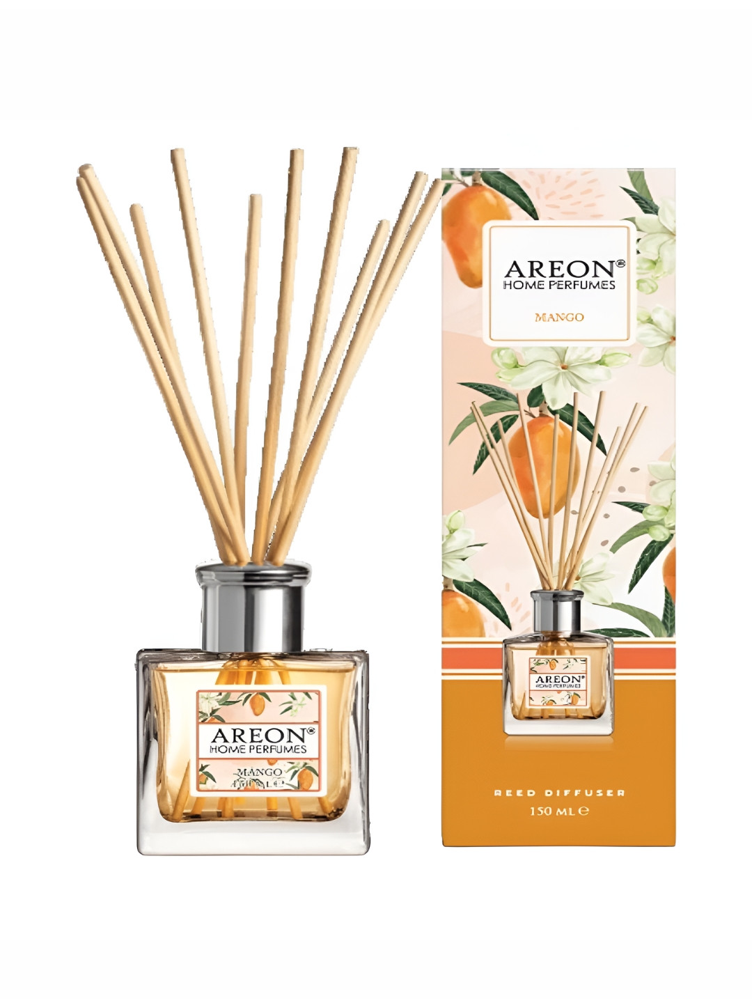 AREON Yellow & Beige Mango Home Perfume Sticks 150 ml