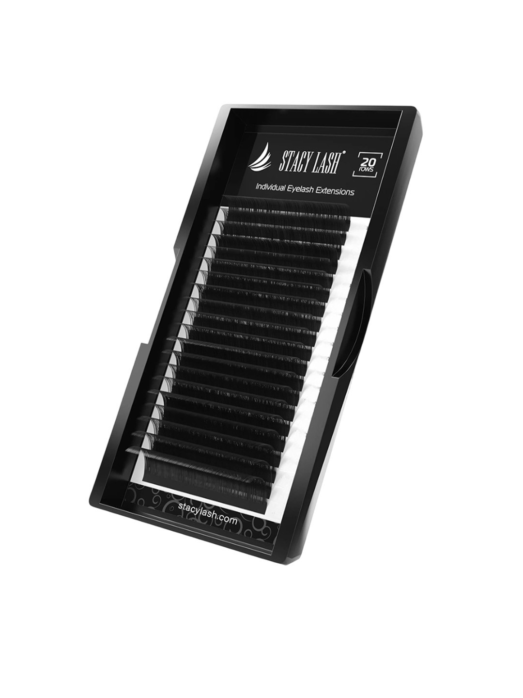 STACY LASH 20 Rows Individual Lash Extension- Black