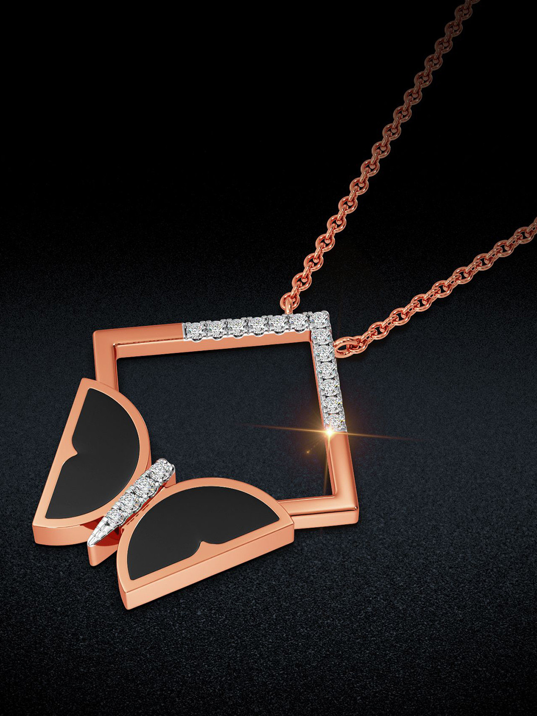 Joyalukkas Winged Diamond Pendant