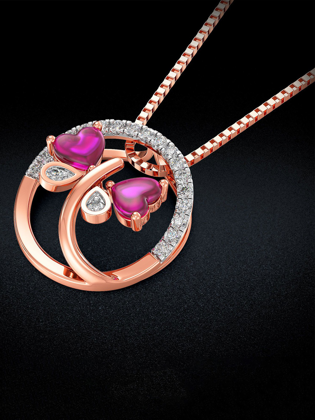 Joyalukkas Enchanted Butterfly Diamond Pendent