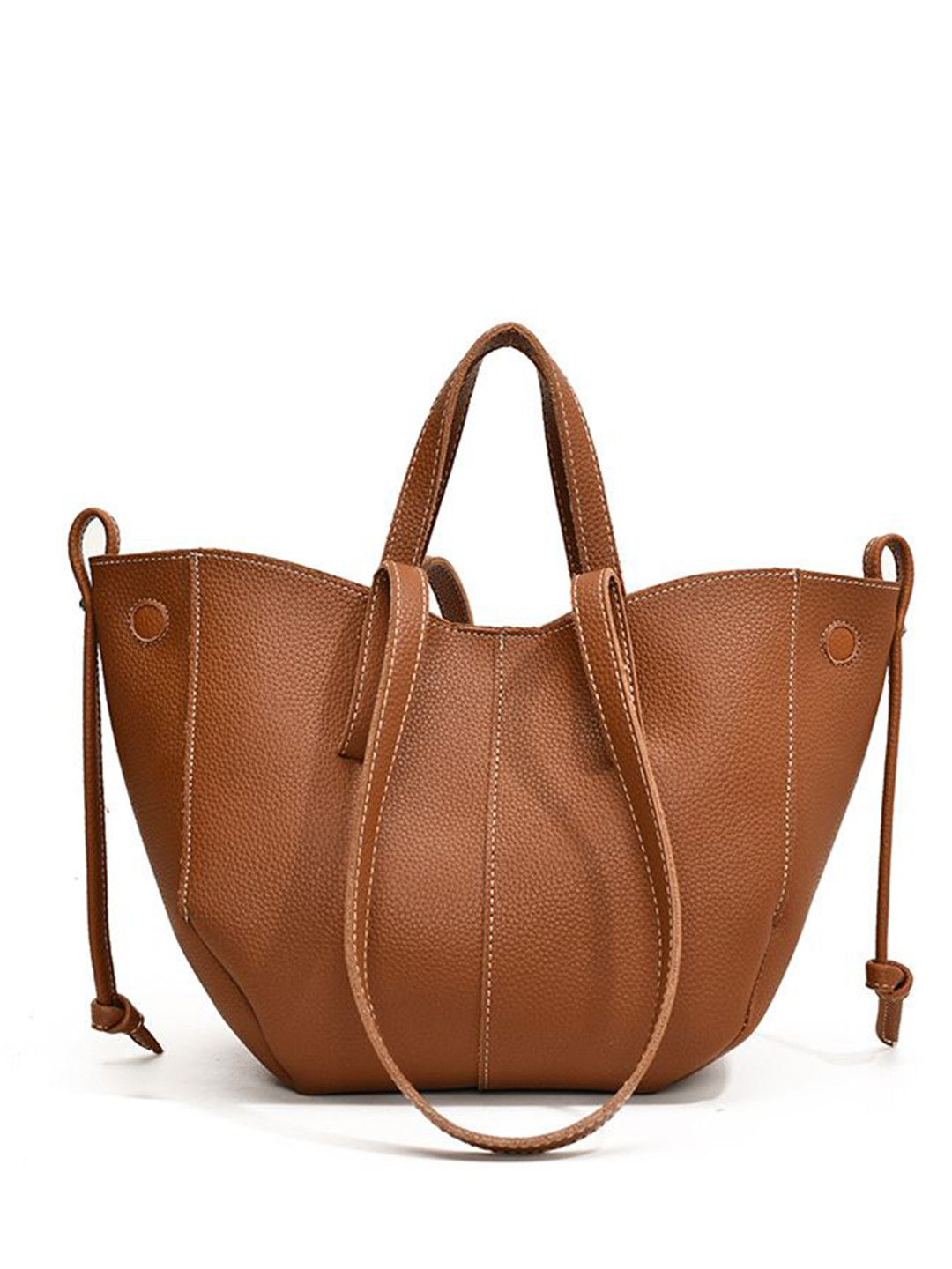 CORSICA Structured Two Handles Tote Bag