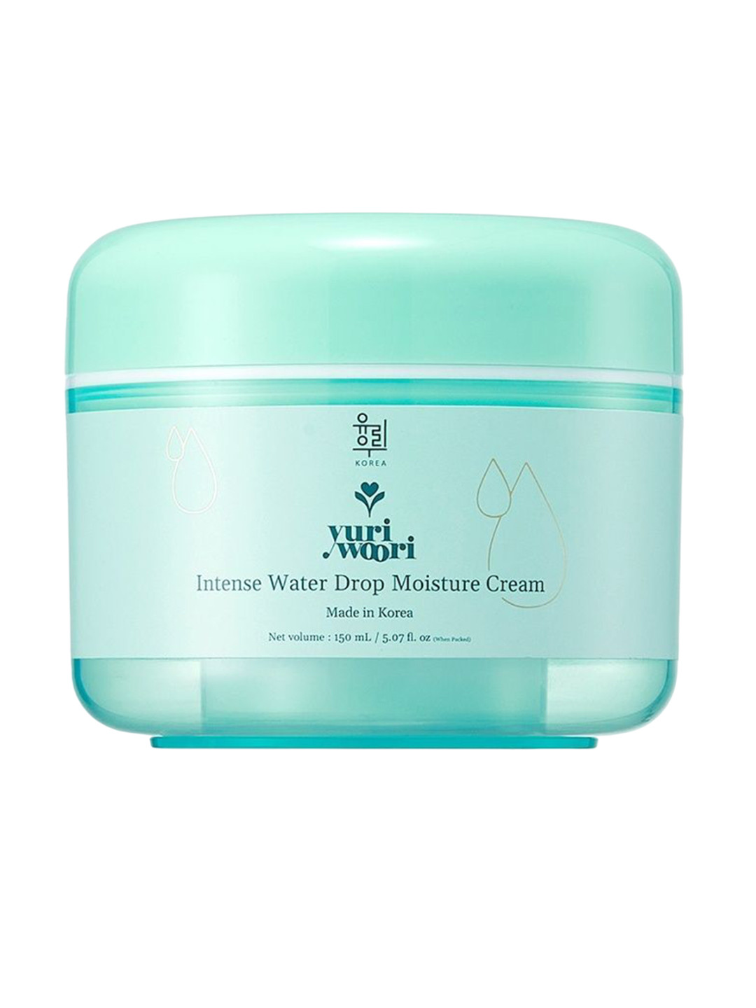 yuri woori Skin Firming Intense Water Drop Moisture Cream with Bamboo & Camellia 150 ml
