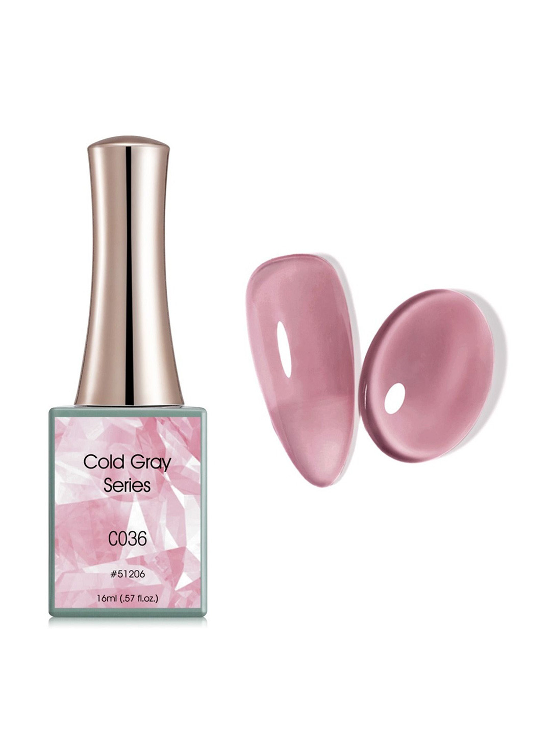 BELLE GAGA Cold Gray Series UV LED Gel Nail Polish - 16 ml - C036