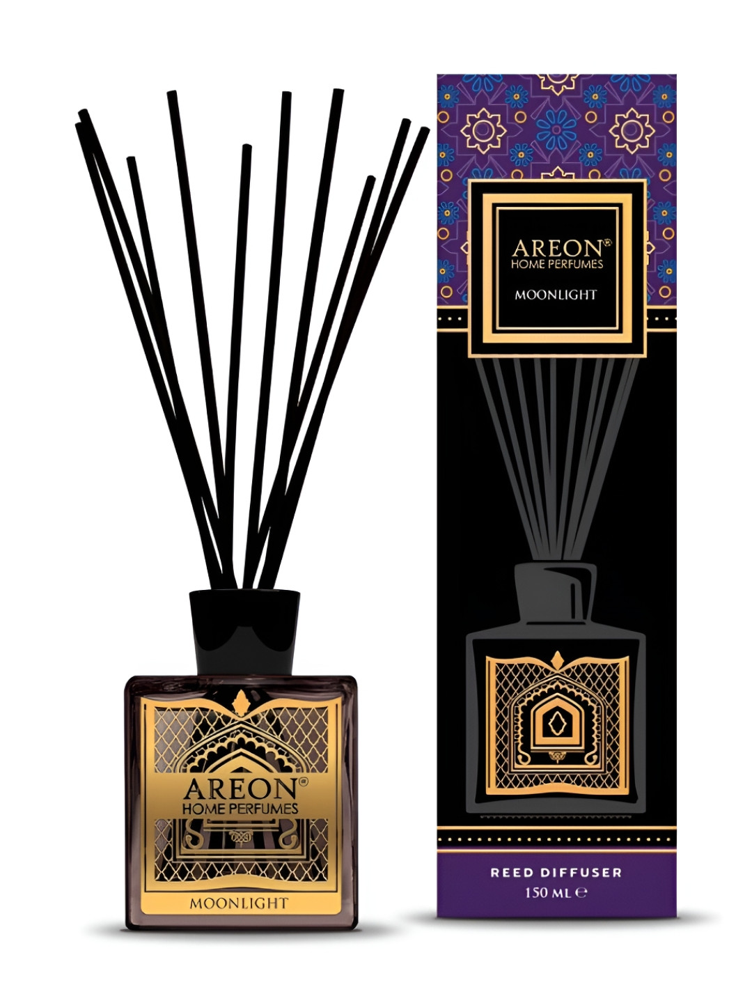 AREON Blue & Black Orient Moonlight Home Perfume Sticks 150ml