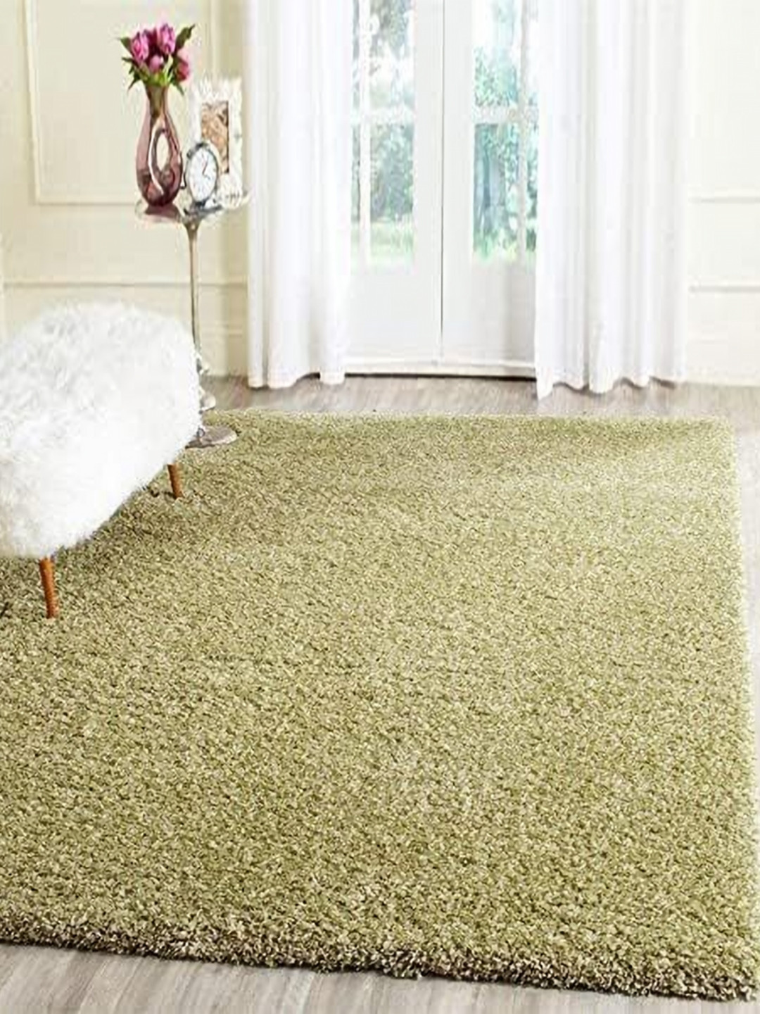CARPETIFY Unisex Textured Living Room & Bedroom Carpet