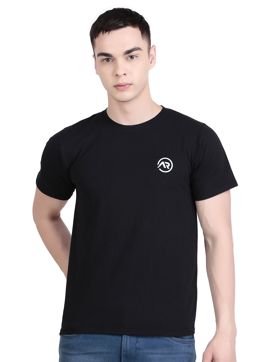 anzeer Round Neck Cotton T-shirt