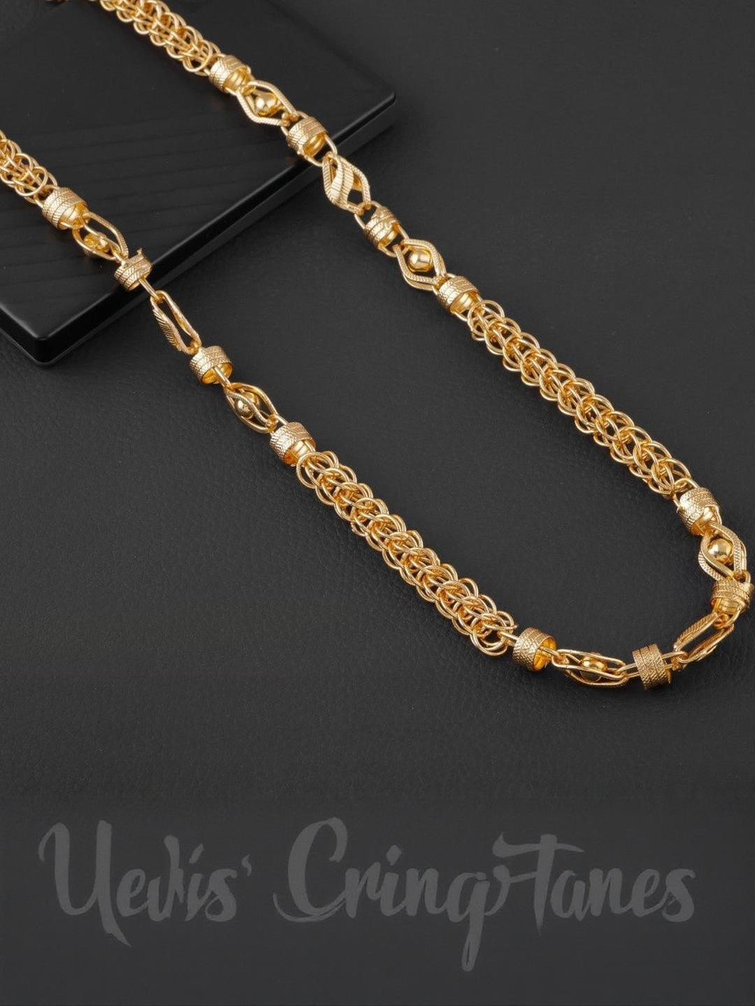 Roadster Lifestyle Co Gold-Plated Rope Minimal Chain