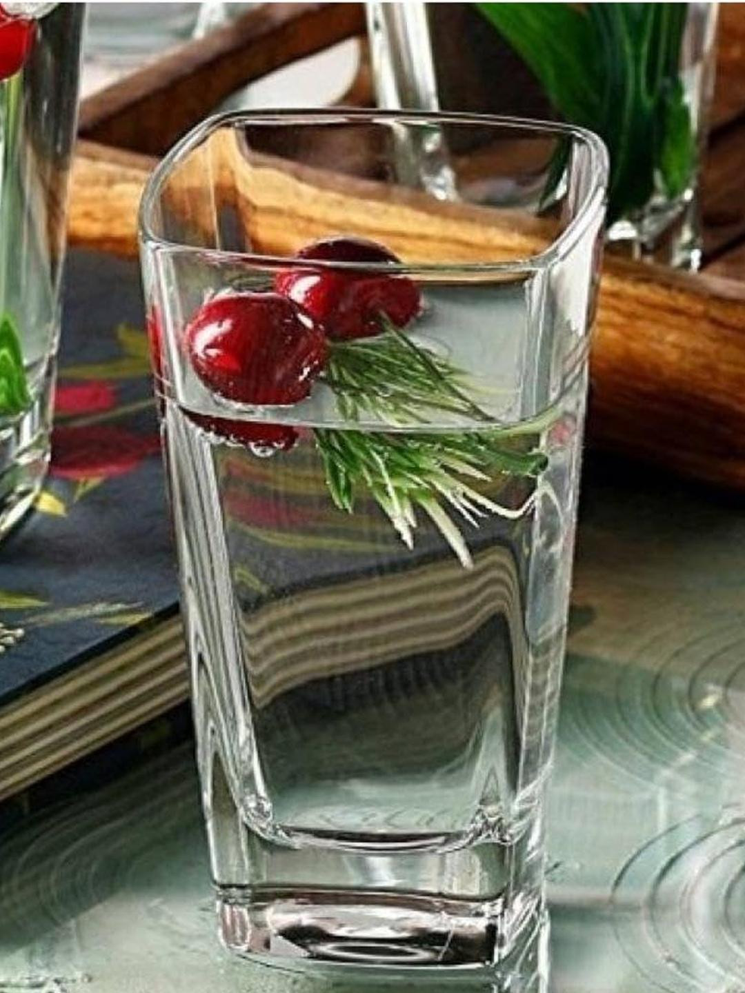 SOMIL Transparent Water Glass