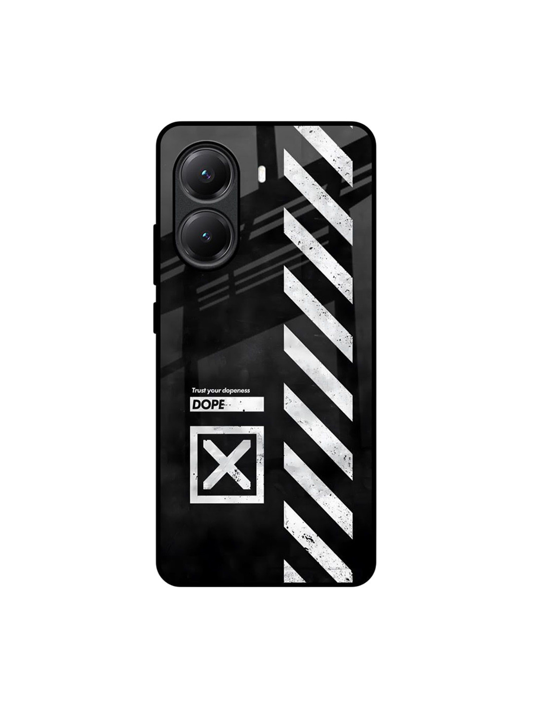 QRIOH Duality Design Printed Poco X7 Pro 5G Back Case Mobile Accessories