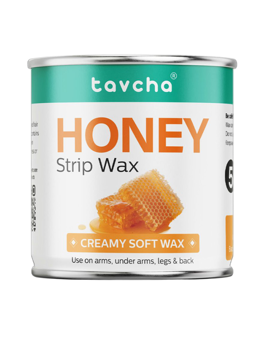tavcha Honey Strip Wax With Bee Wax & Glycerin - 550 g
