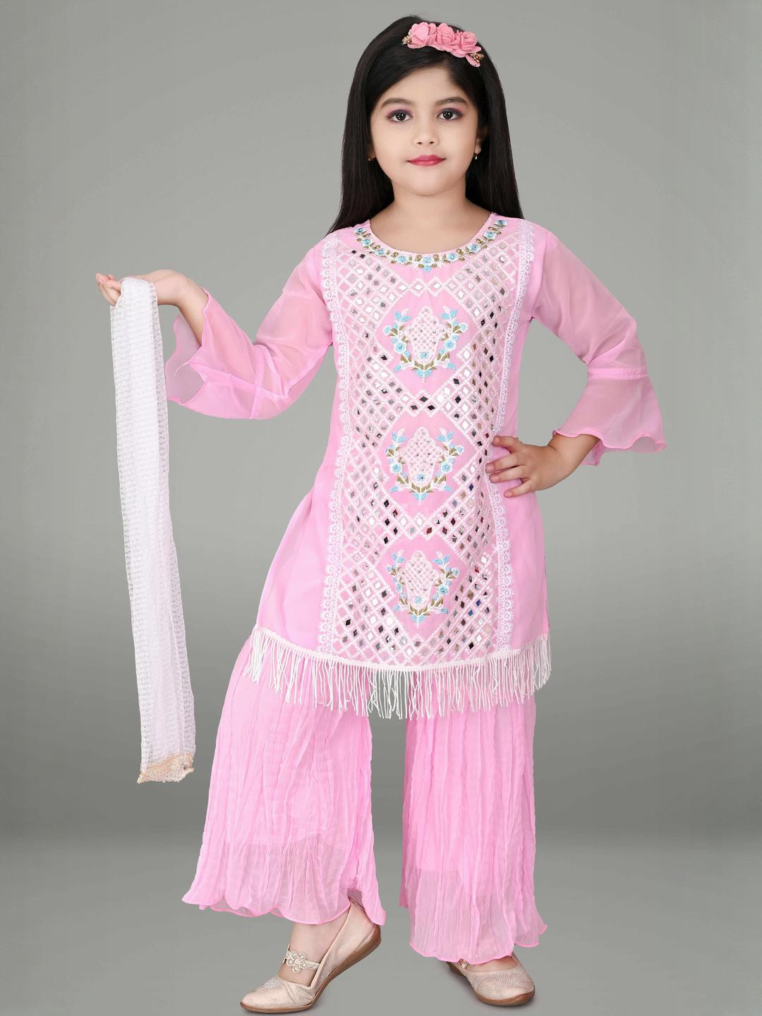 NFashion Girls Pink Clothing Set