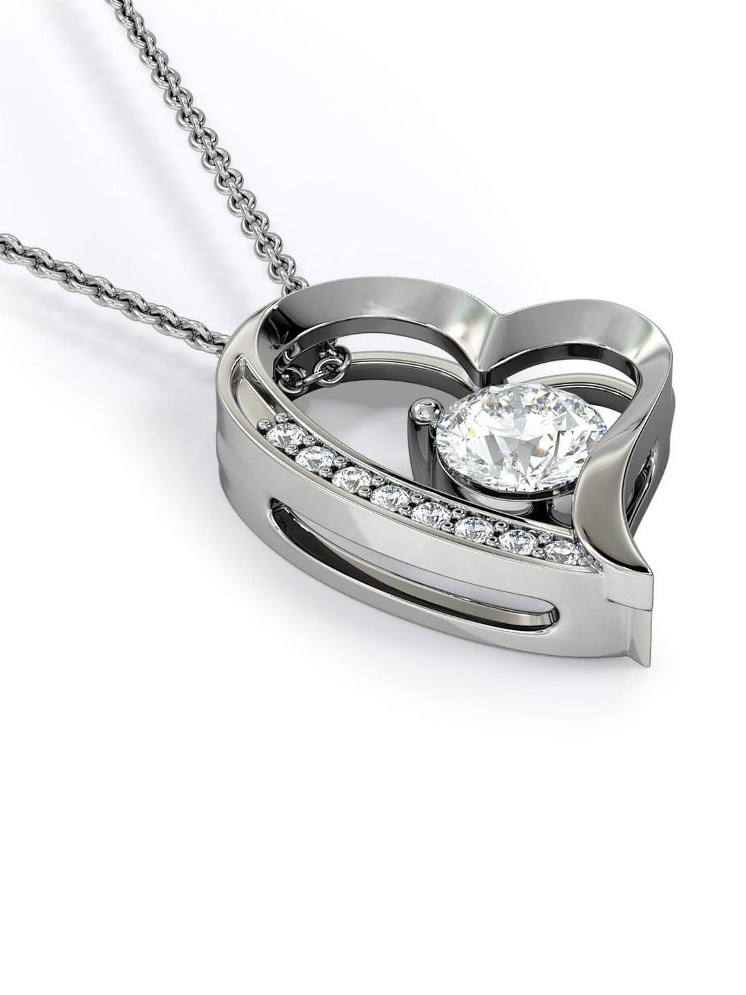 Sterling Silver Pendant With Certificate of Authenticity and 925 Stamp