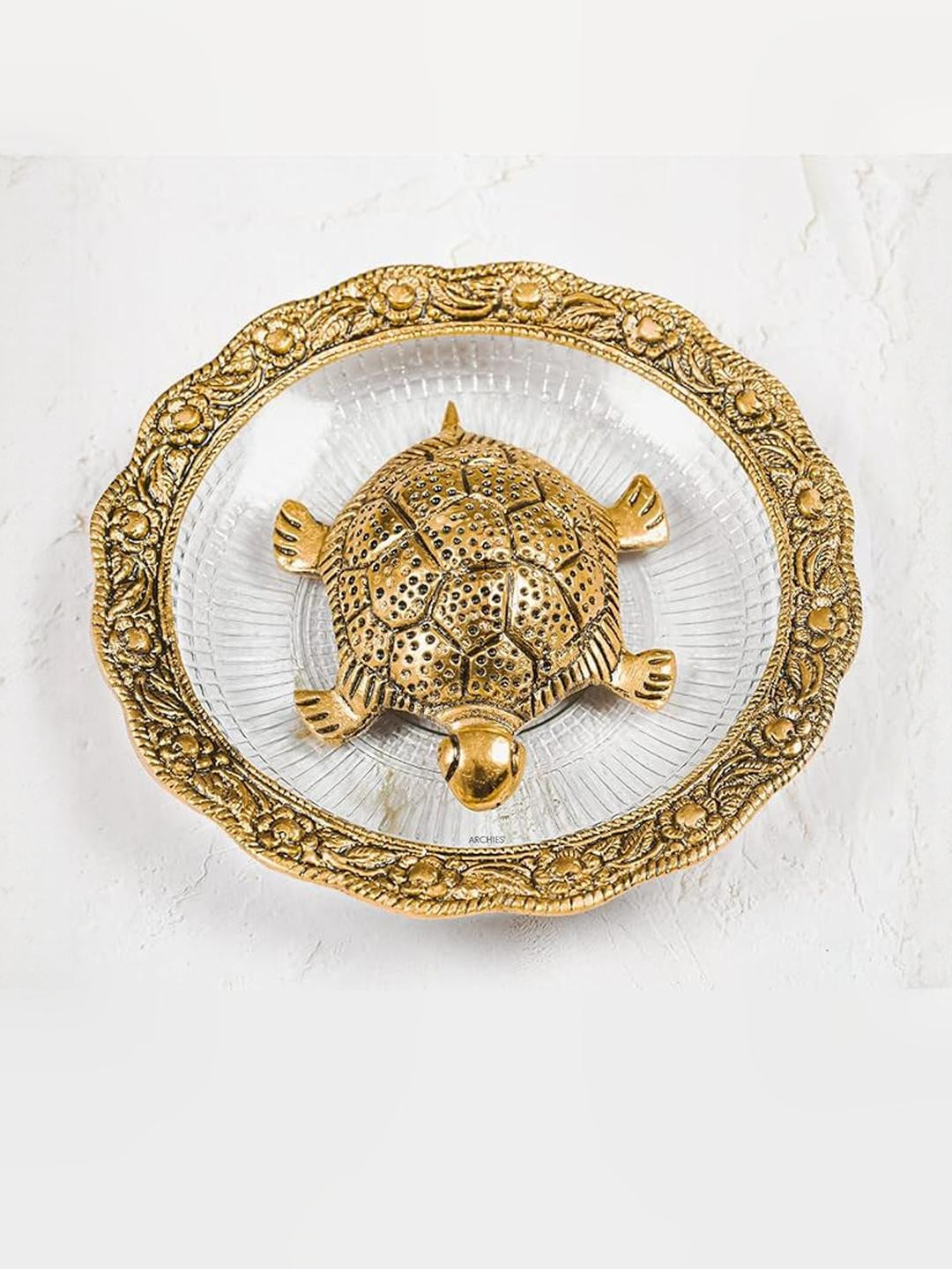 APNA KANHA Feng Shui Vastu Tortoise Plate Set
