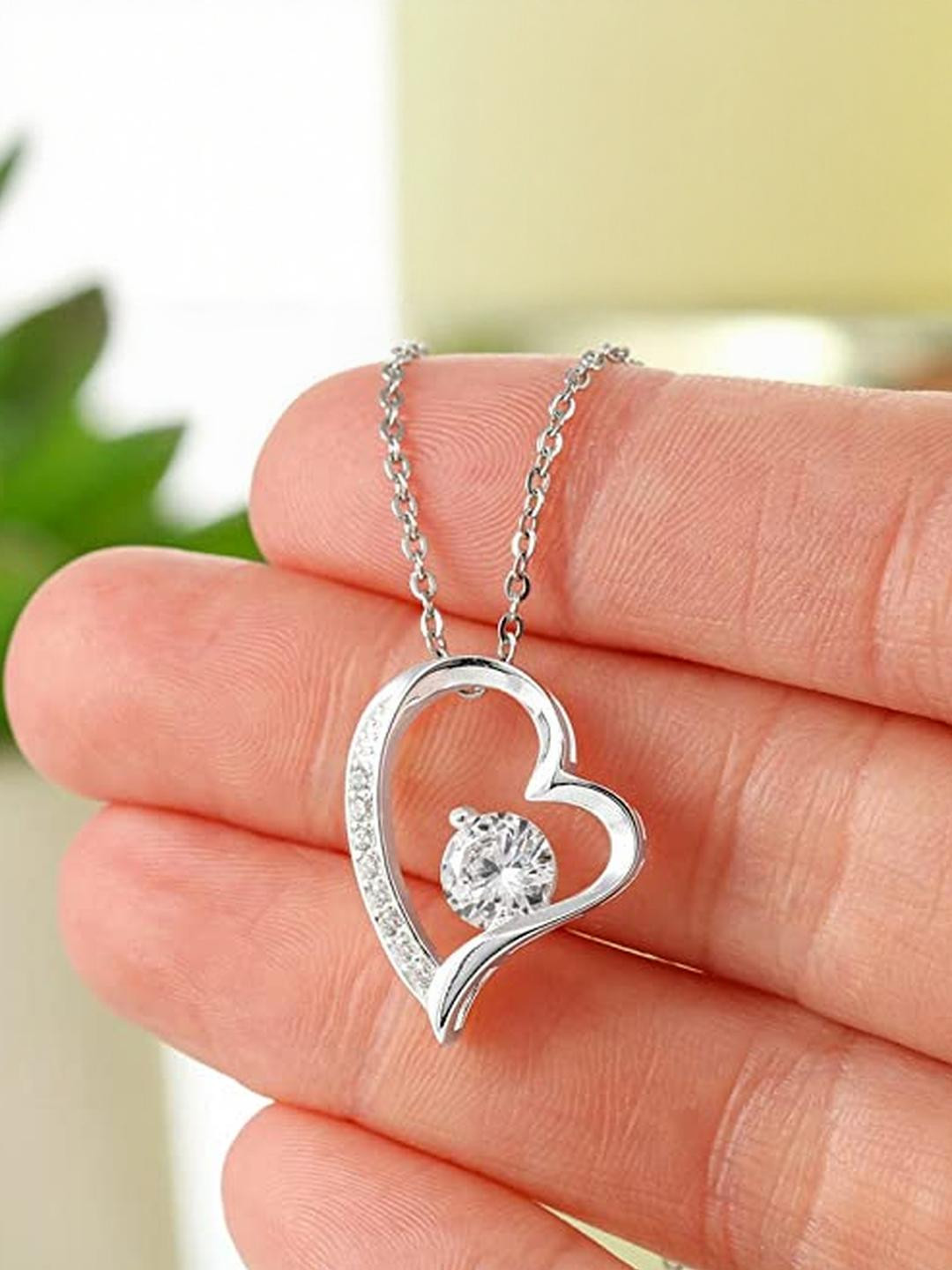 Sterling Silver Surprise Rakhi Gift For Sister silver| Necklace to Gift Women & Girls | With Certif