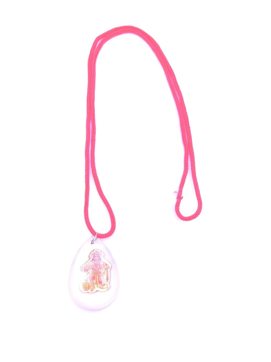 RAVIOUR LIFESTYLE Oval Pendant with Thread