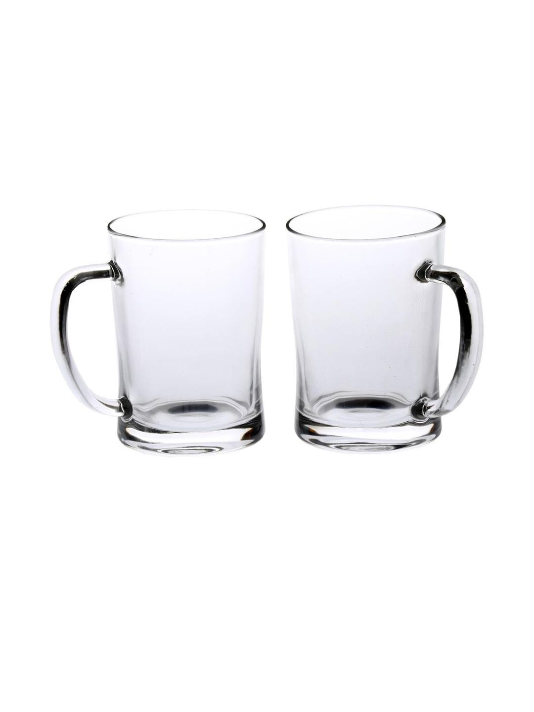 SOMIL Transparent 2 Food-Safe Glass Water Glass