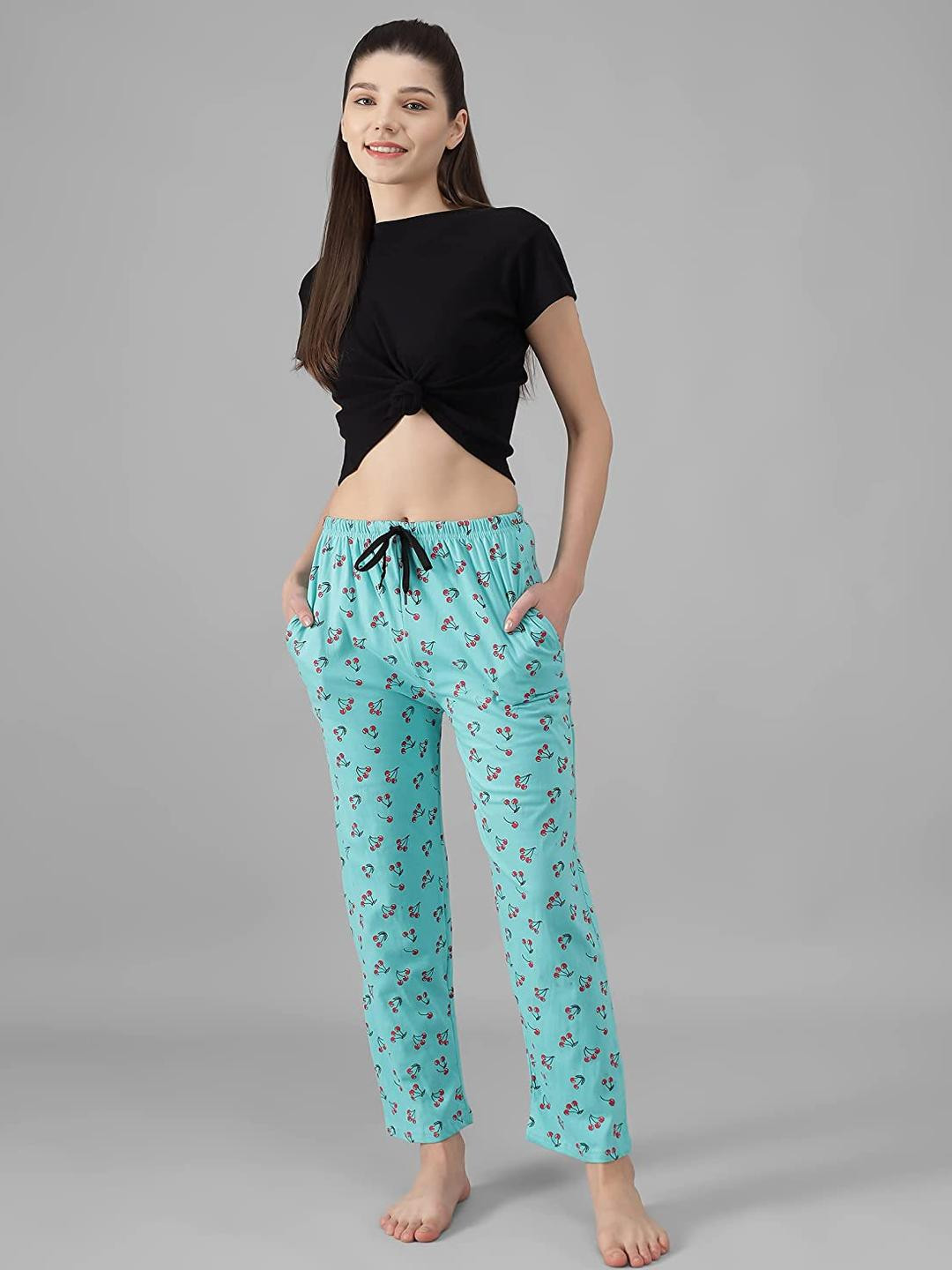 Women Pack Of 2 Relaxed-Fit Casual Wear Lounge Pants/Pyjama
