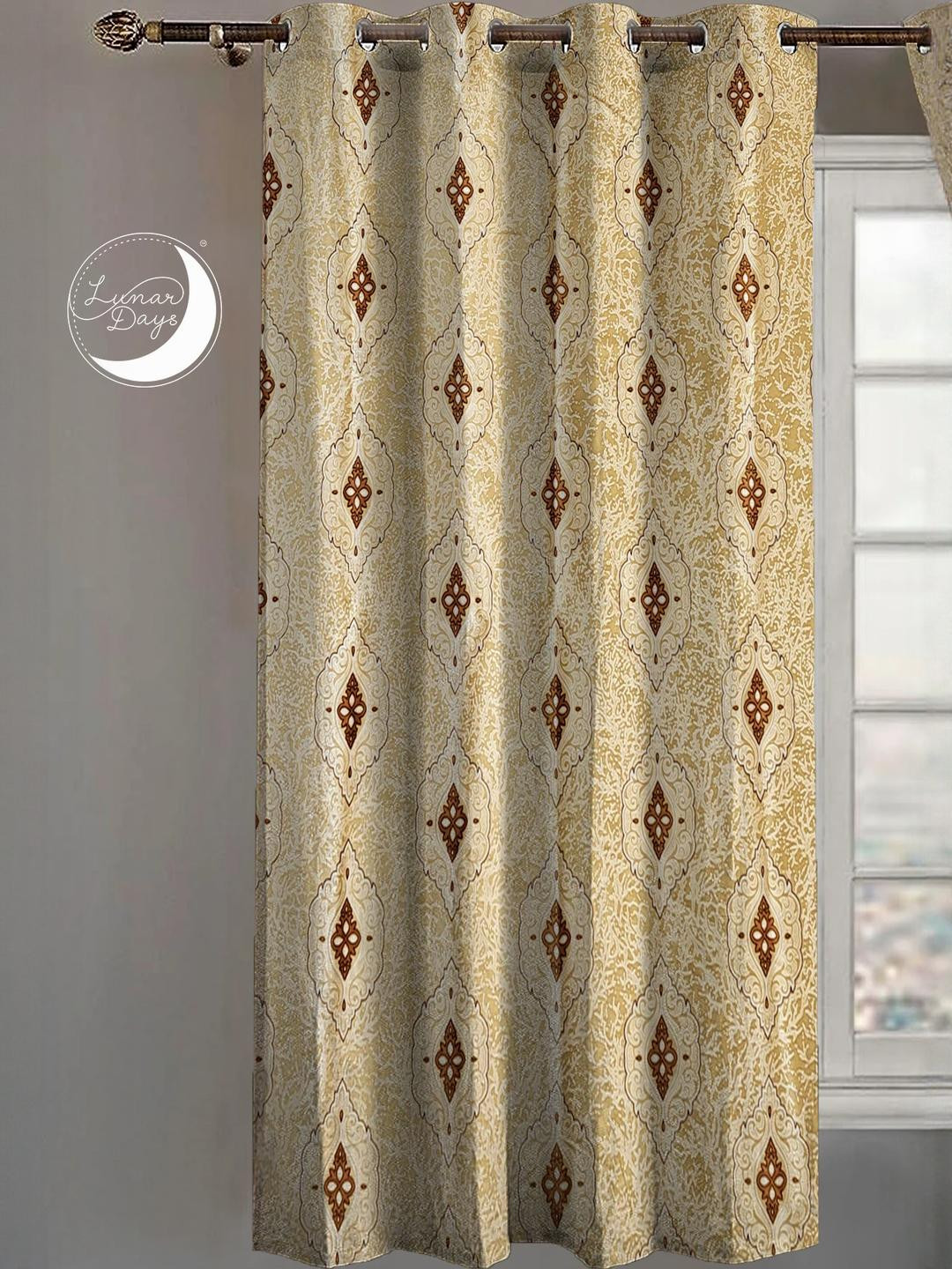 Lunar Days 5 Feet Set of 1 Curtains and Sheers