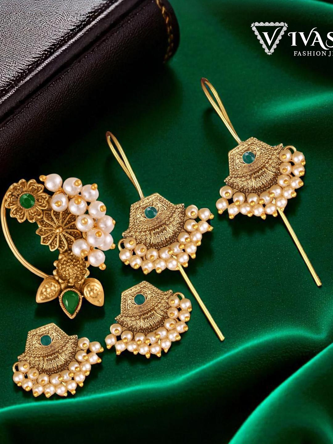 VATSALYA creation Women Red Jewellery Set