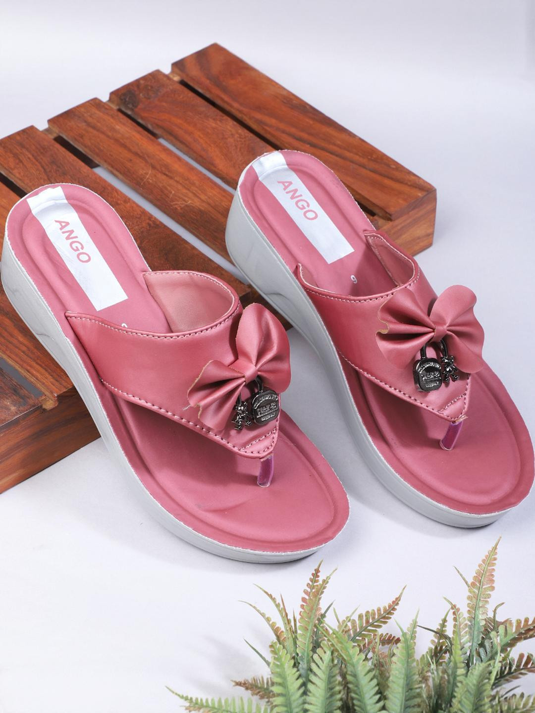 Ango Women Pink Sandals