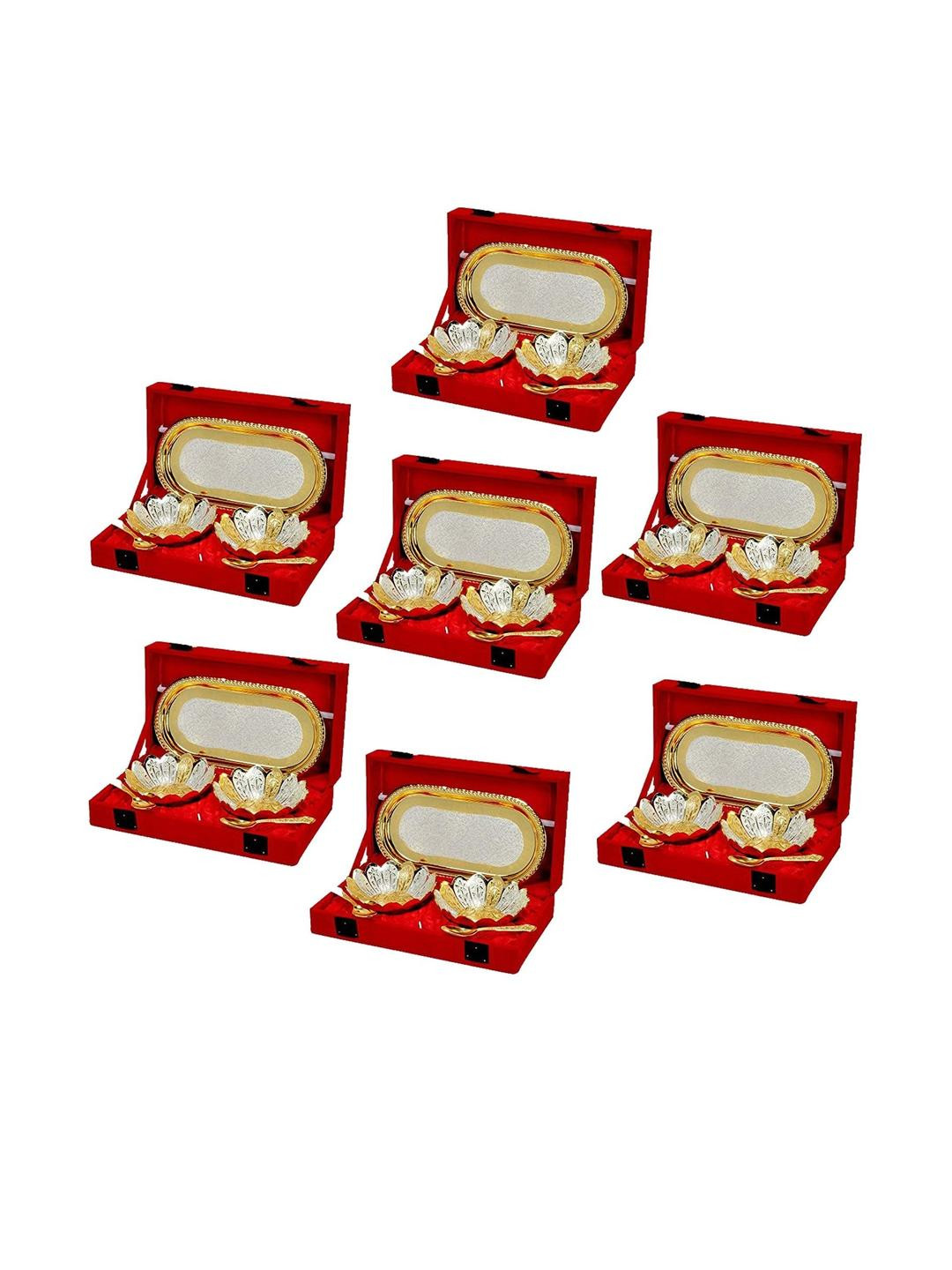 Shakuntla Vintage German Silver Bowl Spoon and Tray