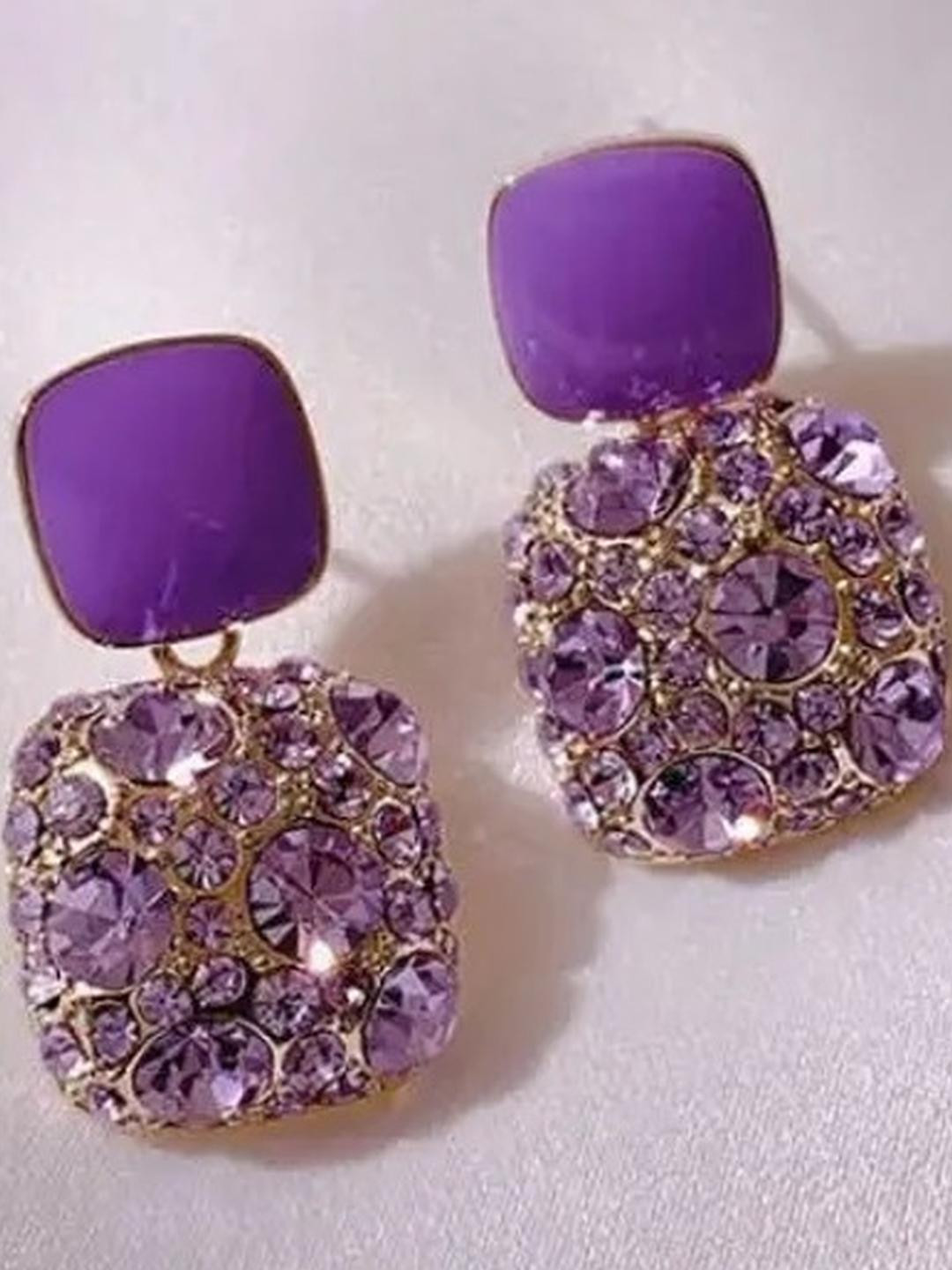 ONUYX Square Ear Cuff Earrings