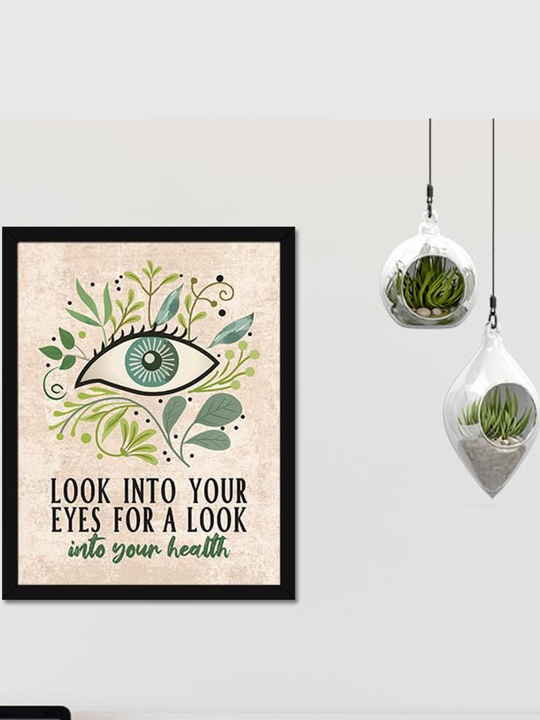 Chaka Chaundh Multicoloured Wall Art (Pack of 1)