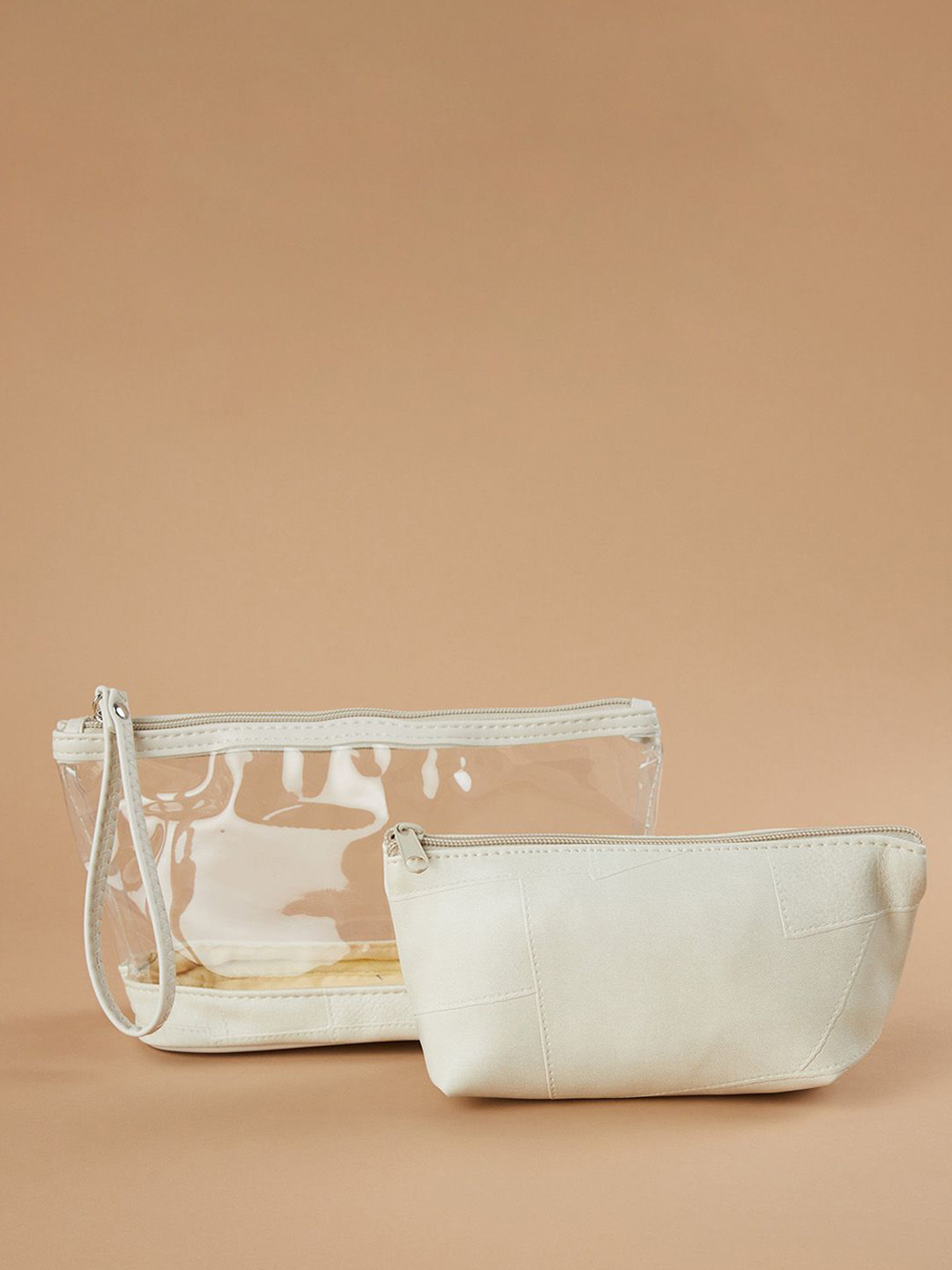 Ginger by Lifestyle Women PU Structured Makeup Pouch